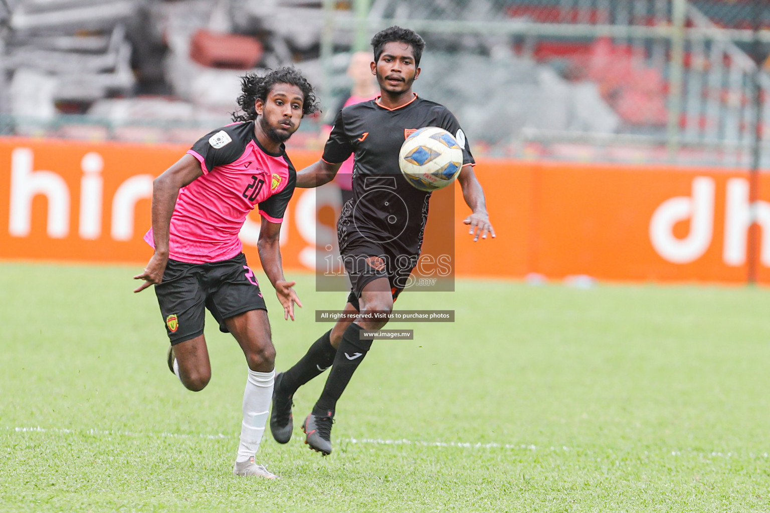 Club Eagles vs United Victory in Dhiraagu Dhivehi Premier League 2020-21 on 09 January 2021 held in Male', Maldives