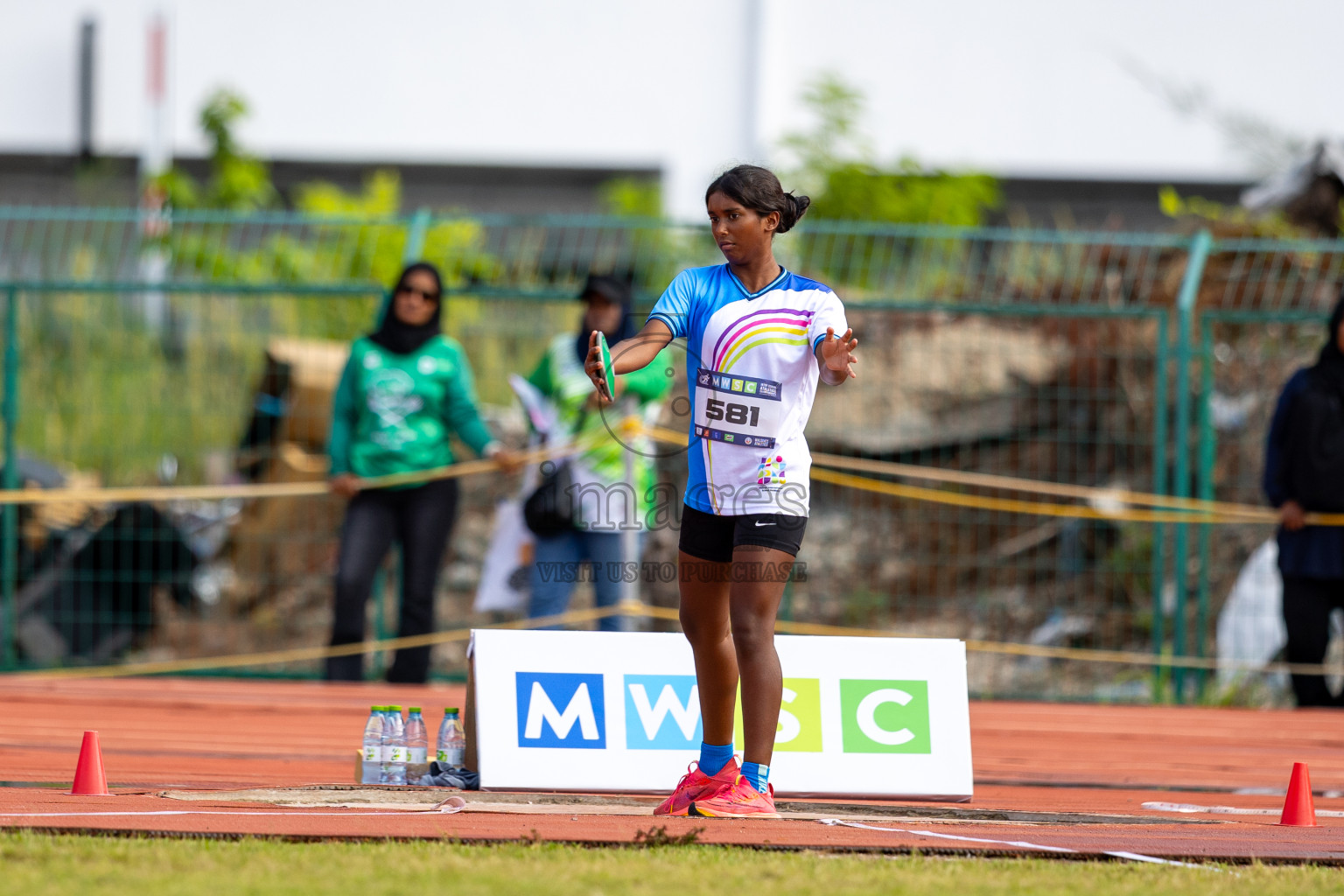 Day 2 of MWSC Interschool Athletics Championships 2024 held in Hulhumale Running Track, Hulhumale, Maldives on Sunday, 10th November 2024.
Photos by: Ismail Thoriq / Images.mv