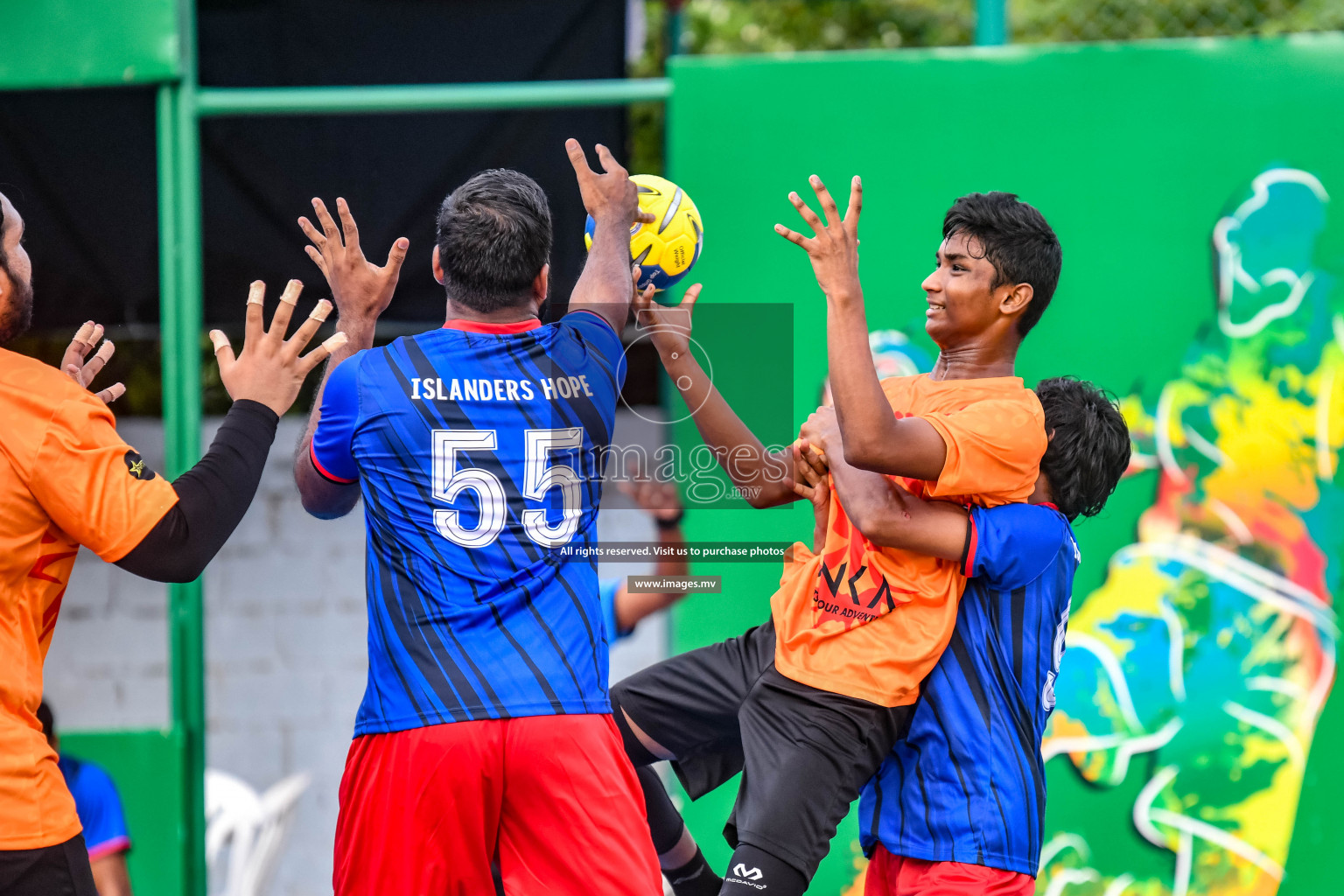 Milo 5th Handball Maldives Championship 2022 Day 1 held in Male', Maldives on 15th June 2022 Photos By: Nausham Waheed /images.mv