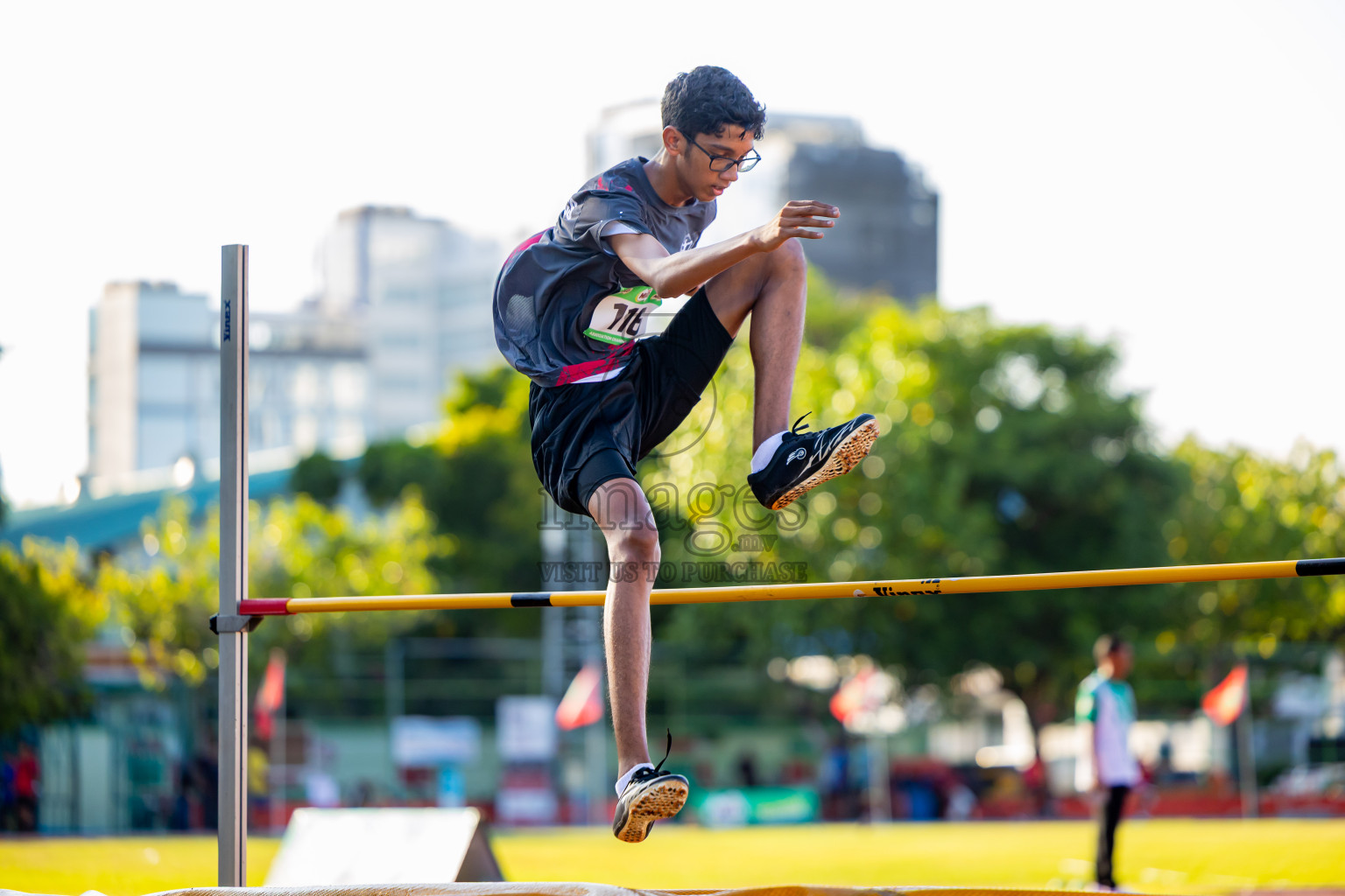 Day 1 of 12th Milo Association Championships was held in Ekuveni Track at Male', Maldives on Thursday, 24th April 2025. Photos: Nausham Waheed  / images.mv