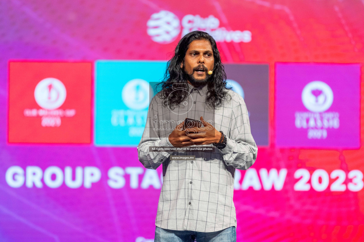 Draw ceremony of Club Maldives 2023 was held on Thursday, 6th July 2023 at PSM Studio in Male', Maldives.  Photos: Ismail Thoriq / images.mv