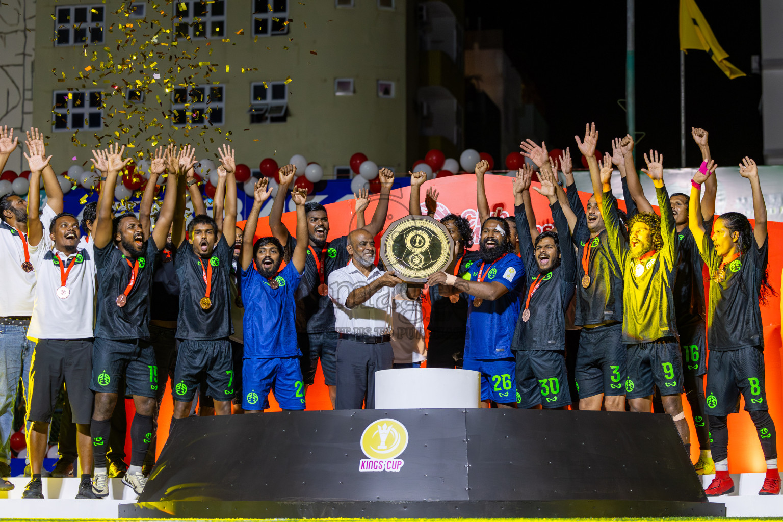 Road Recreation Club vs Club Combination SC Eydhafushi in Kings Cup Final of Club Maldives 2025 was held in Rehendhi Futsal Ground, Hulhumale', Maldives on Tuesday, 9th September 2025. Photos: Ismail Thoriq / images.mv