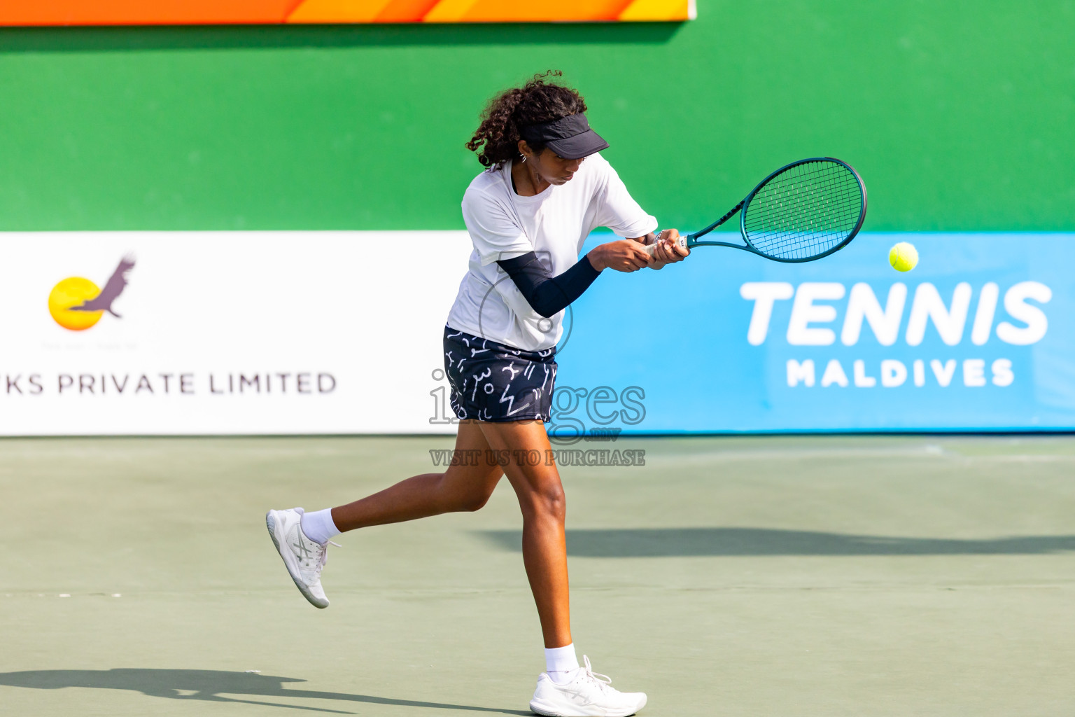 Day 4 of ATF Maldives Junior Open Tennis was held in Male' Tennis Court, Male', Maldives on Thursday, 12th December 2024. Photos: Nausham Waheed/ images.mv