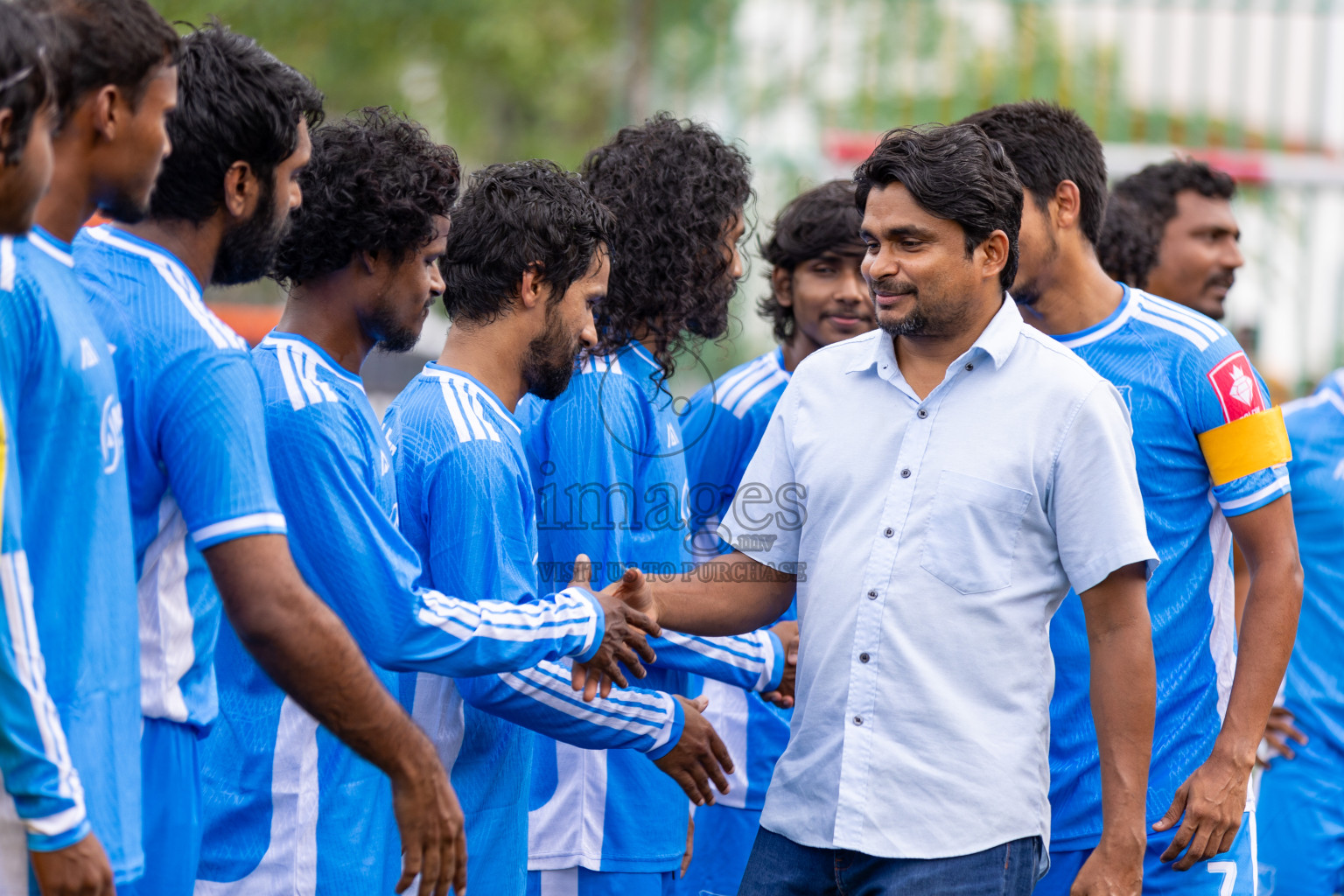 R Maduvvari VS R Alifushi in Day 6 of Golden Futsal Challenge 2025 on Friday, 6th January 2025, in Hulhumale', Maldives 
Photos: Hassan Simah / images.mv
