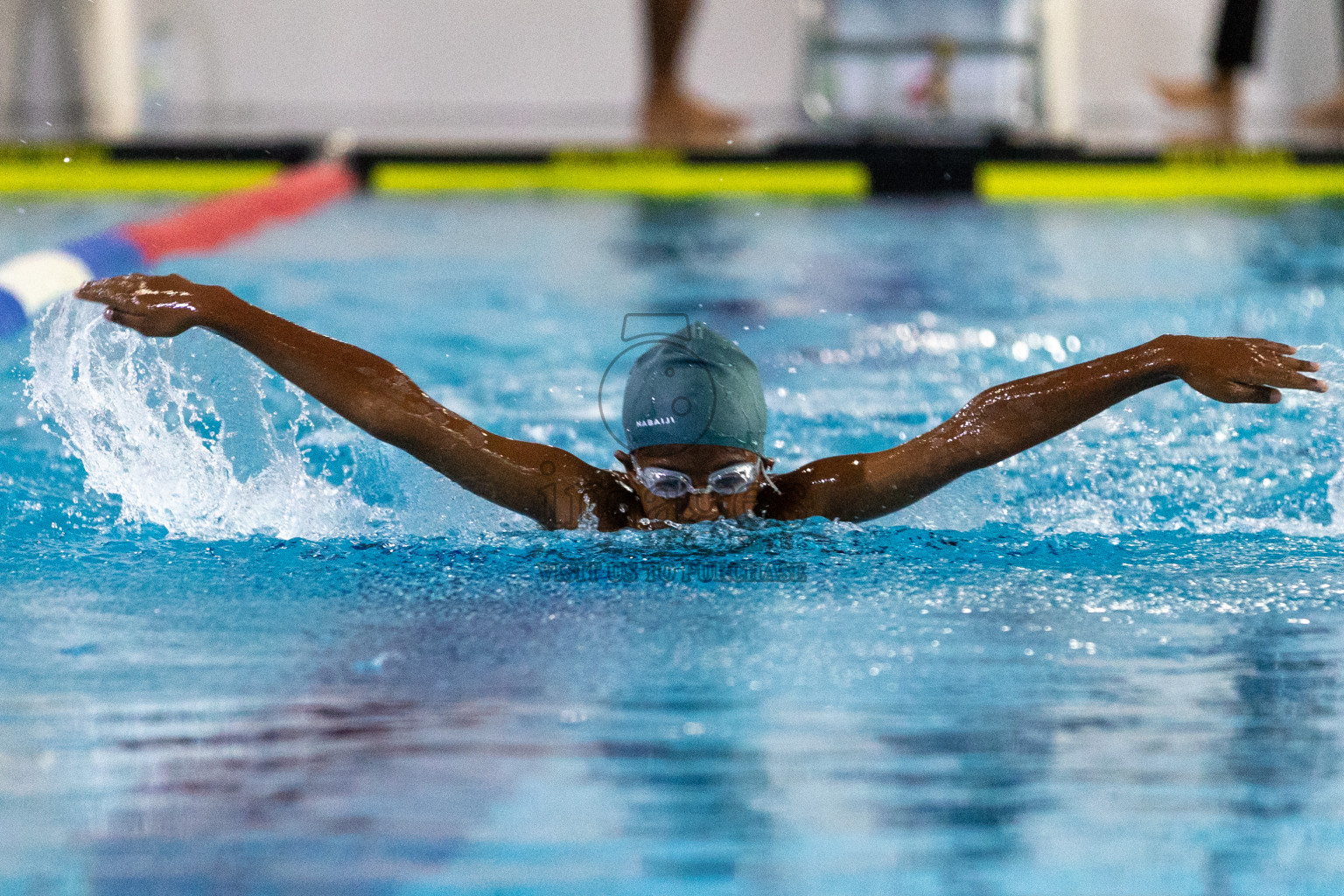 Day 7 of 4th National Kids Swimming Festival 2023 on 7th December 2023, held in Hulhumale', Maldives Photos: Mohamed Mahfooz Moosa / Images.mv