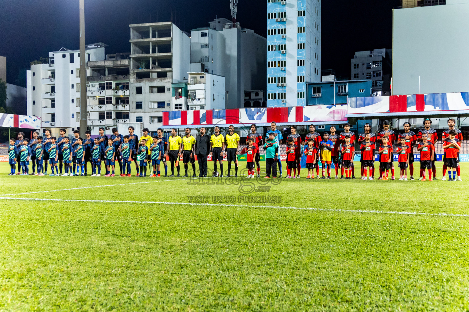 Super United Sports vs TC Sports Club in the Final of Under 19 Youth Championship 2024 was held at National Stadium in Male', Maldives on Monday, 1st July 2024. Photos: Nausham Waheed / images.mv