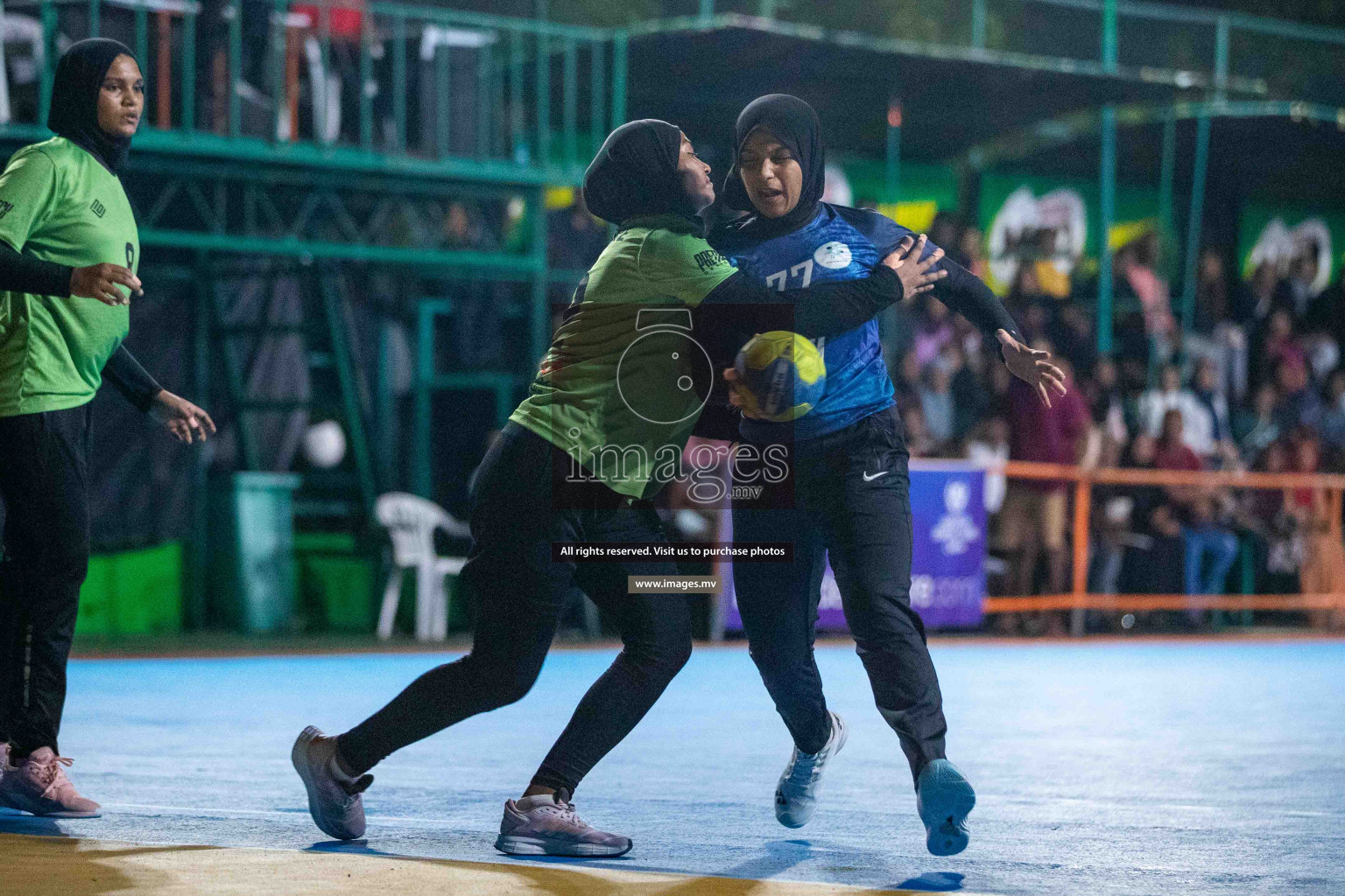 Women's Division Semi Finals of 6th MILO Handball Maldives Championship 2023 was held in National  Handball Ground, Male', Maldives on 8th June 2023 Photos: Ismail Thoriq / images.mv