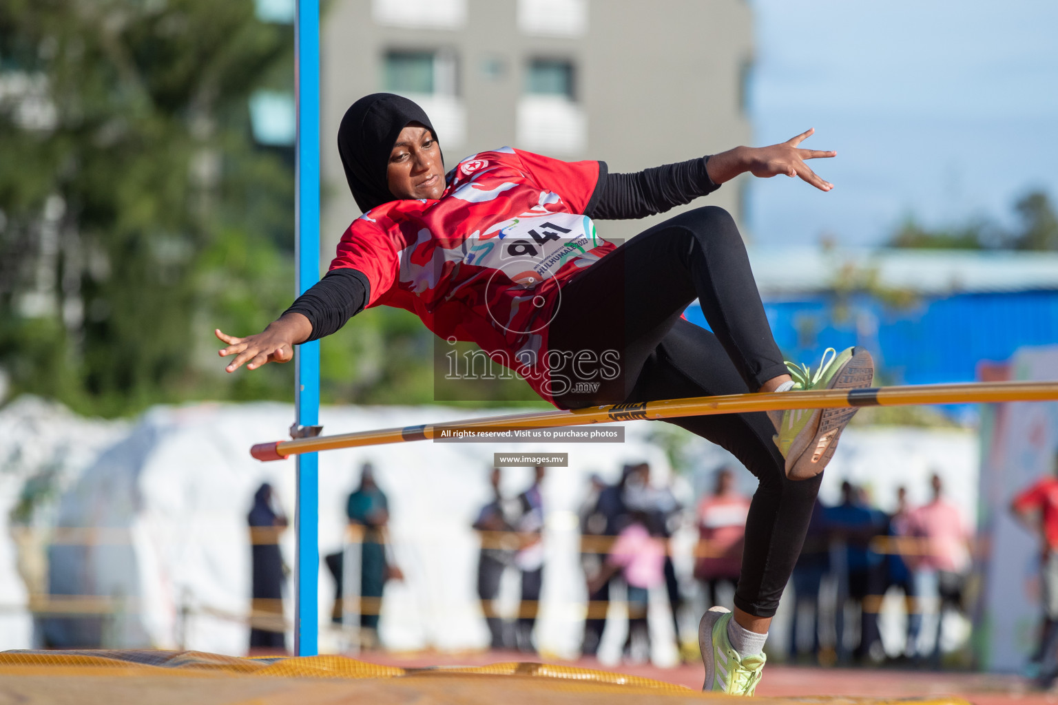 Day four of Inter School Athletics Championship 2023 was held at Hulhumale' Running Track at Hulhumale', Maldives on Wednesday, 17th May 2023. Photos: Nausham Waheed/ images.mv