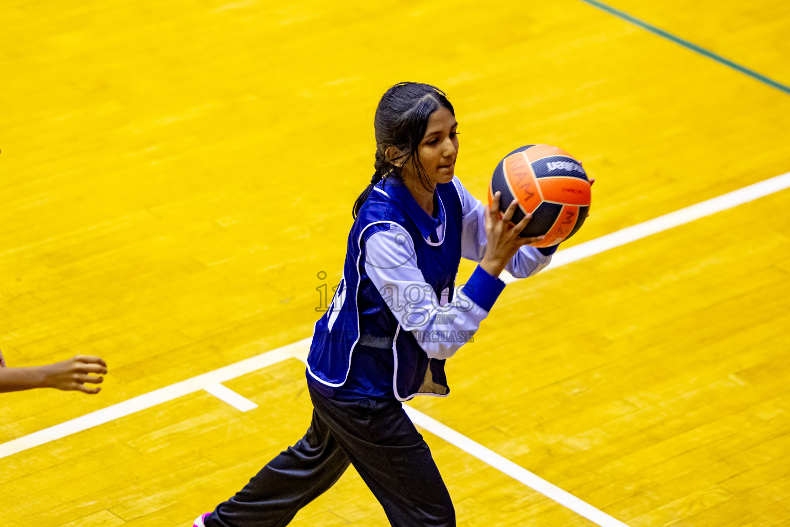 Day 7 of 25th Inter-School Netball Tournament was held in Social Center at Male', Maldives on Saturday, 17th August 2024. Photos: Nausham Waheed / images.mv