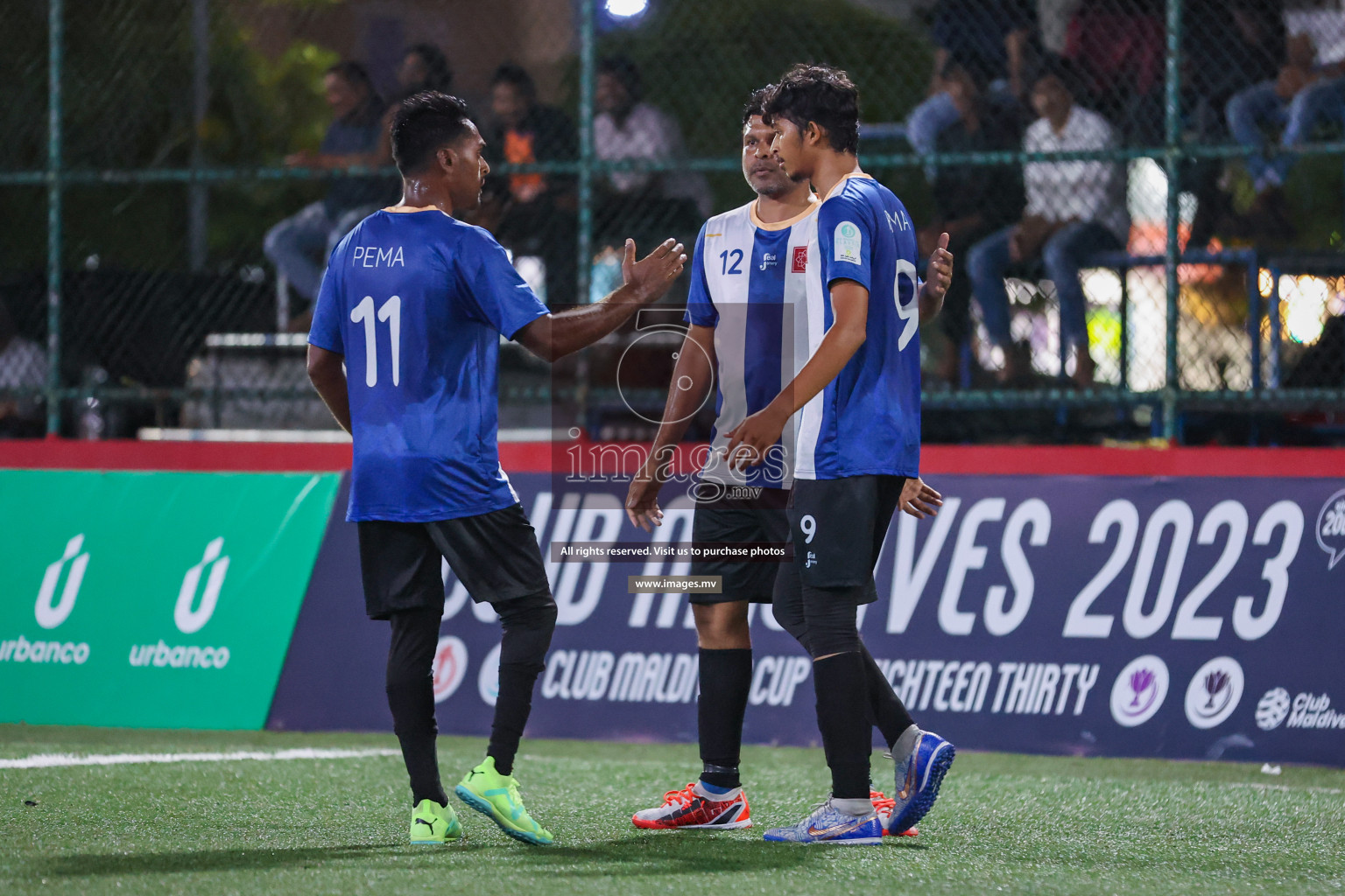 ACC RC vs Team PEMA in Club Maldives Cup 2023 held in Hulhumale, Maldives, on Thursday, 27th July 2023 Photos: Nausham Waheed/ images.mv