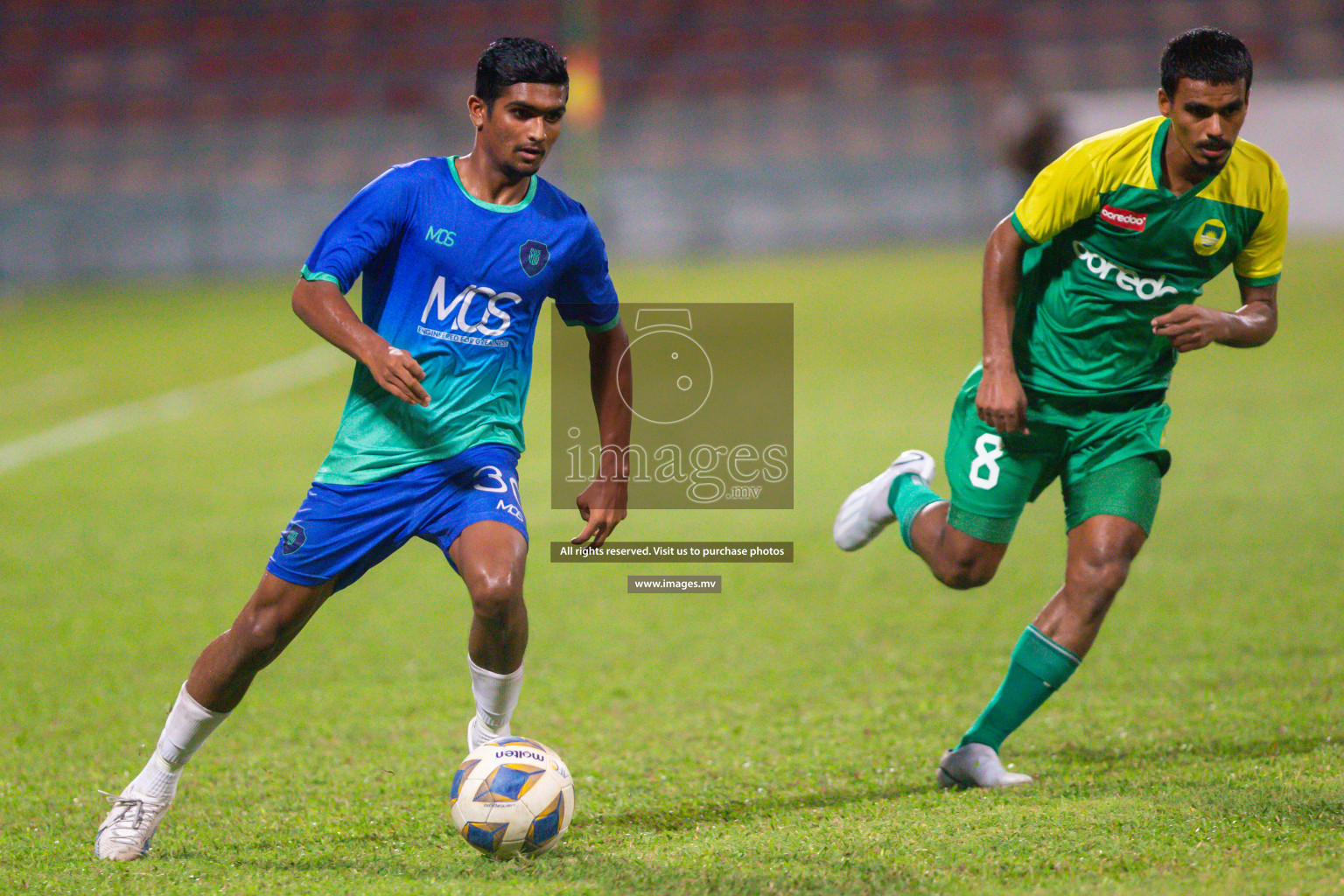 President's Cup 2023 Semi Final - Maziya Sports & Recreation vs Super United Sports, held in National Football Stadium, Male', Maldives  Photos: Mohamed Mahfooz Moosa/ Images.mv