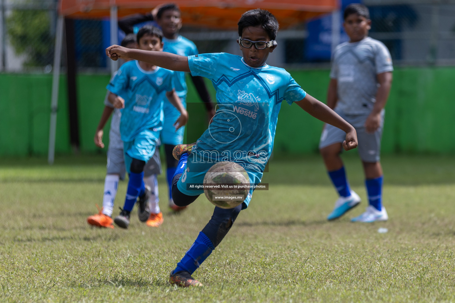 Day 4 of Nestle Kids Football Fiesta, held in Henveyru Football Stadium, Male', Maldives on Saturday, 14th October 2023
Photos: Mohamed Mahfooz Moosa, Hassan Simah / images.mv