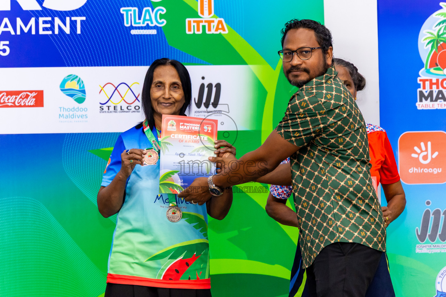 Day 3 of 1st Thoddoo Masters Table Tennis Tournament was held on Saturday, 23rd August 2025 in AA Thoddoo, Maldives. Photos: Nausham Waheed / images.mv