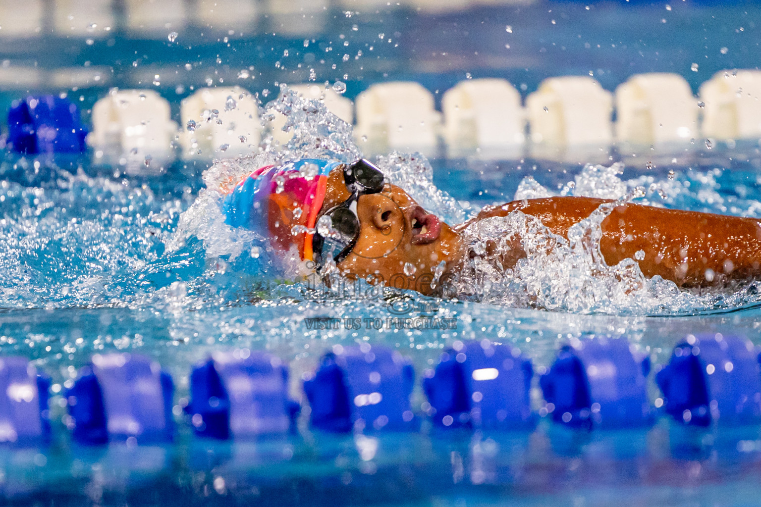 Day 3 of BML 5th National Swimming Kids Festival 2024 held in Hulhumale', Maldives on Wednesday, 20th November 2024. Photos: Nausham Waheed / images.mv