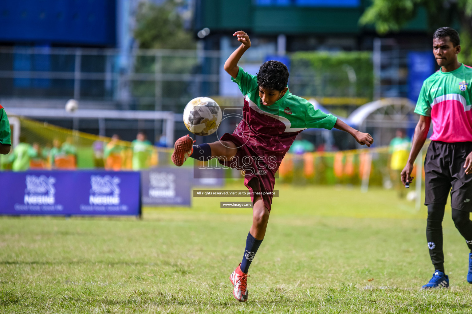 Day 3 of Milo Kids Football Fiesta 2022 was held in Male', Maldives on 21st October 2022. Photos: Nausham Waheed/ images.mv