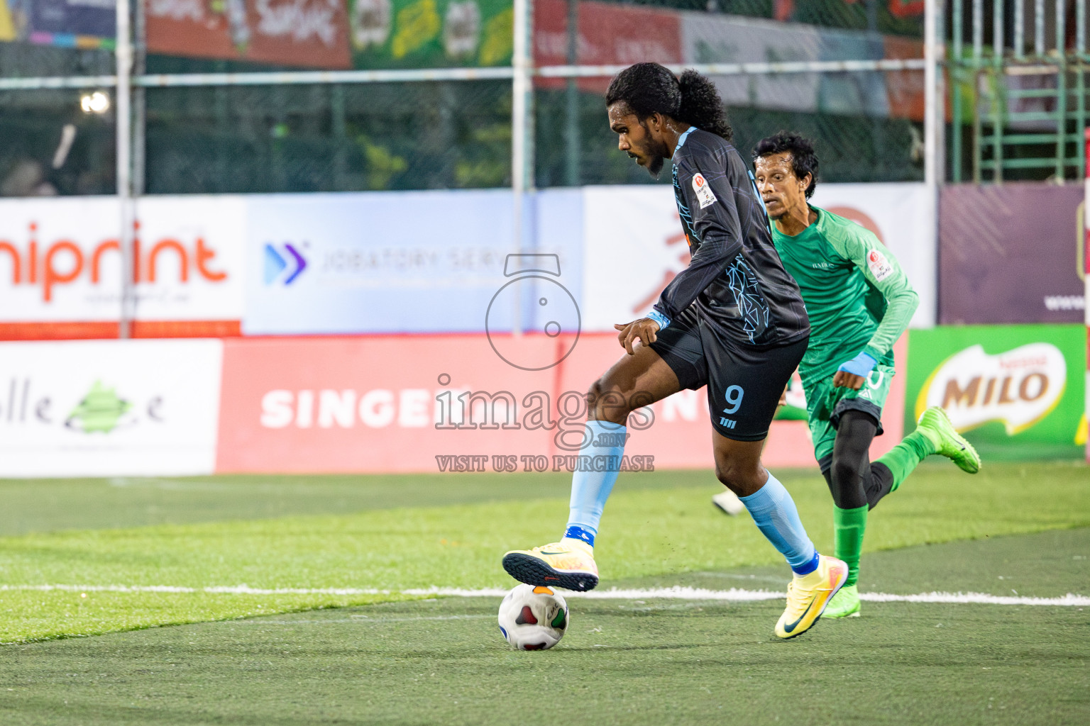 CLUB TTS vs Baros Maldives in Club Maldives Cup 2024 held in Rehendi Futsal Ground, Hulhumale', Maldives on Monday, 23rd September 2024. 
Photos: Hassan Simah / images.mv