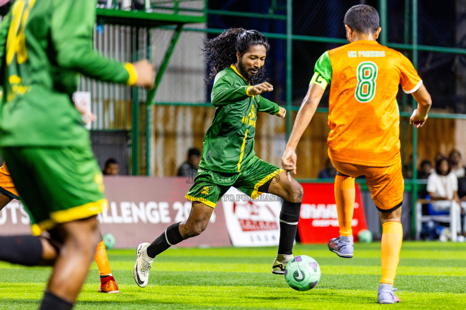 Squadra vs UNF in Day 2 of Quarter Finals of BG Futsal Challenge 2024 was held on Saturday , 30th March 2024, in Male', Maldives Photos: Nausham Waheed / images.mv