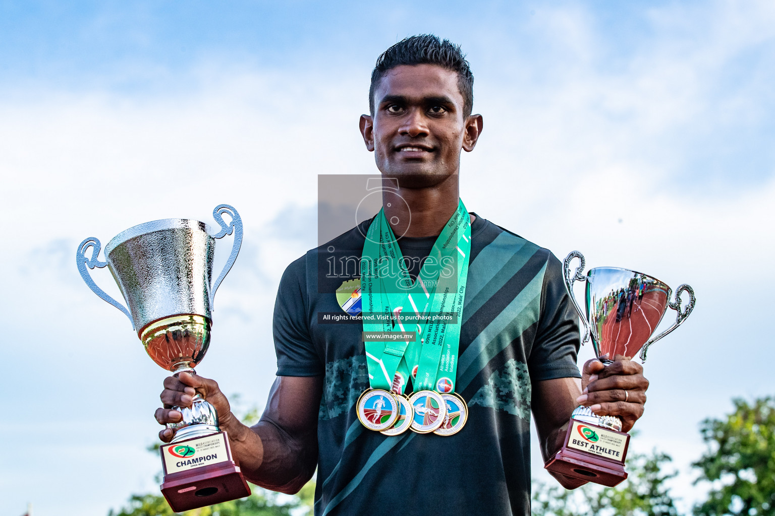 Day 3 of Milo Association Athletics Championship 2022 on 27th Aug 2022, held in, Male', Maldives Photos: Nausham Waheed / Images.mv