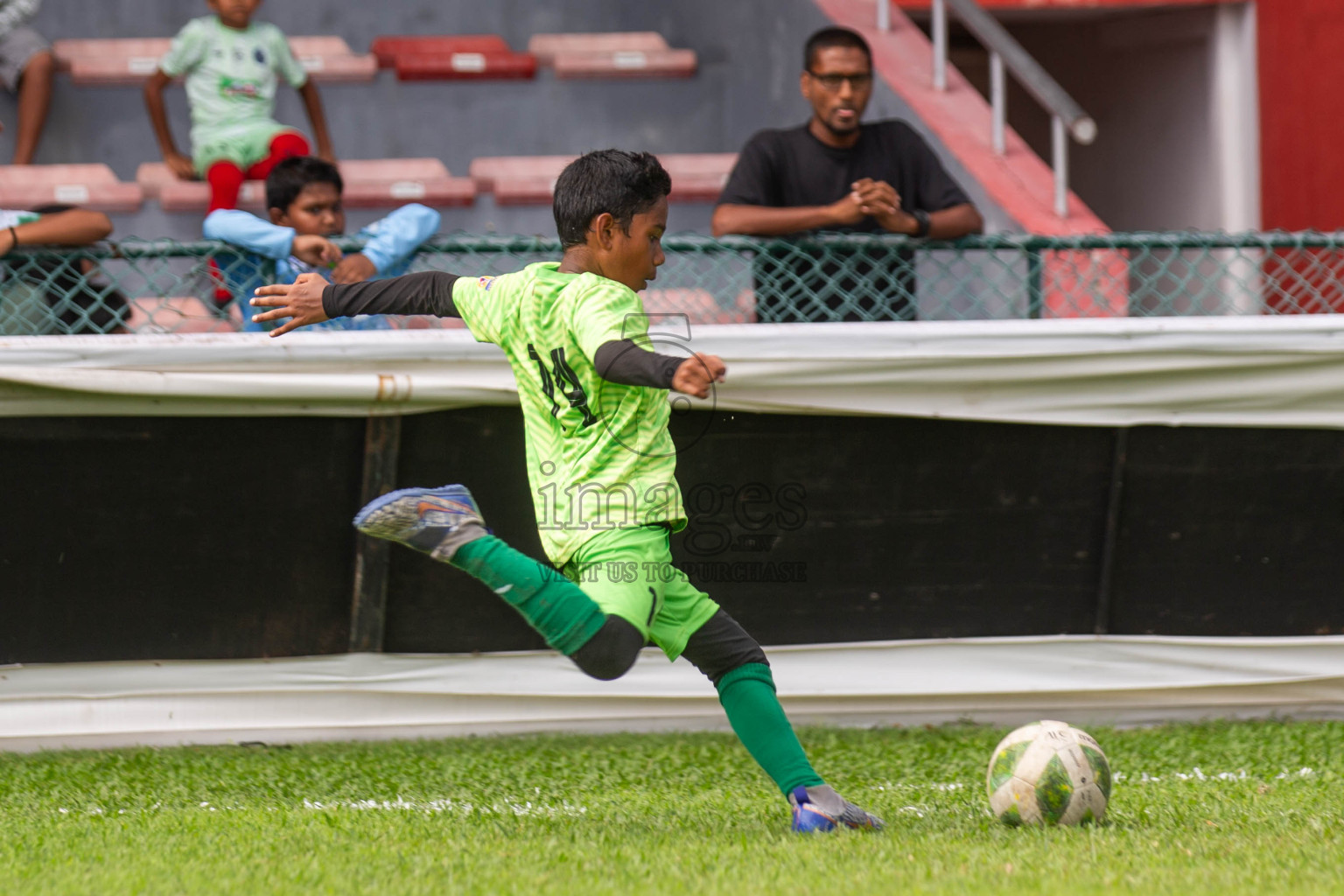 Day 2 of MILO Kids Football Fiesta was held at National Stadium in Male', Maldives on Saturday, 24th February 2024.