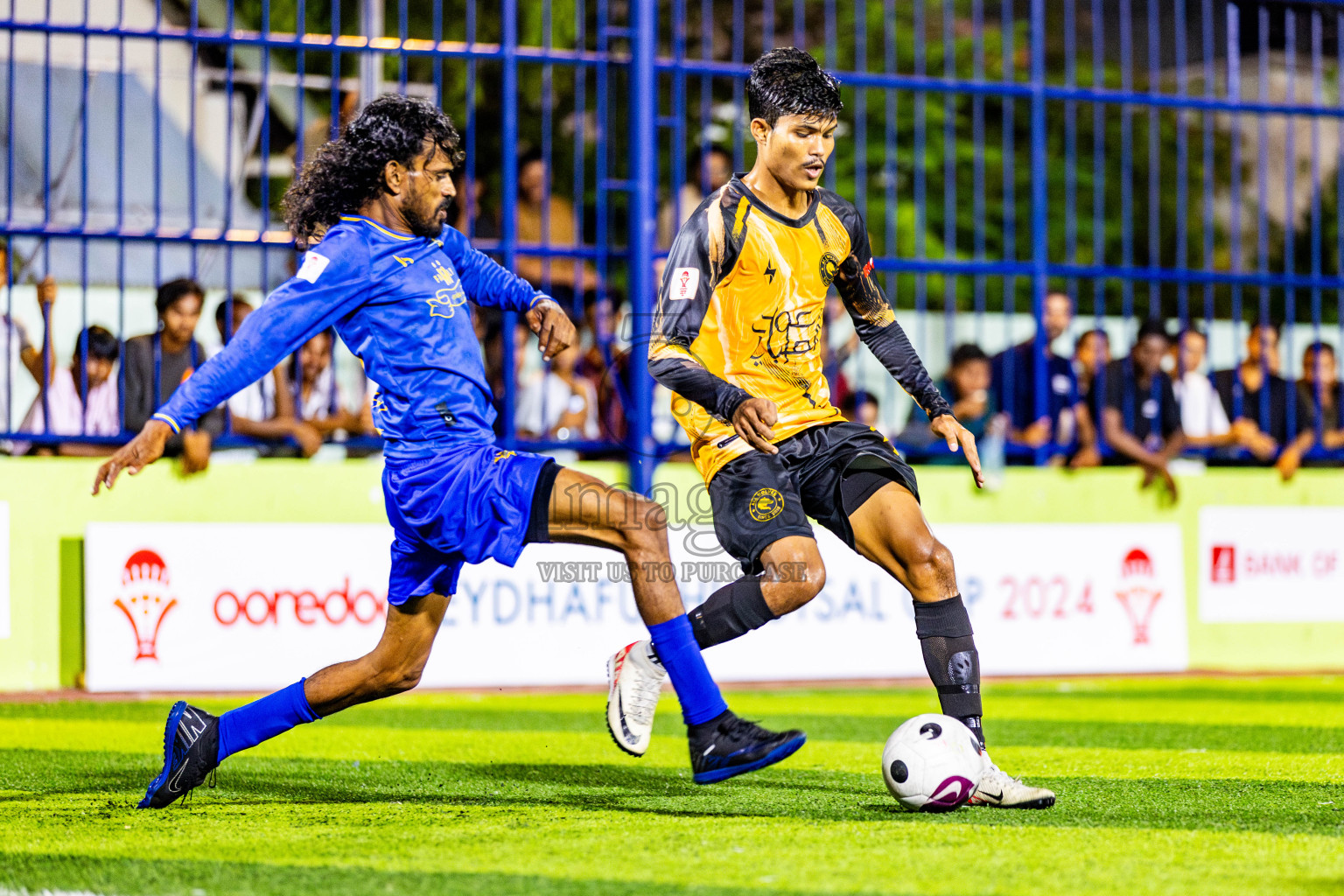 All Wolves vs Friends in Day 3 of Eydhafushi Futsal Cup 2024 was held on Wednesday, 10th April 2024, in B Eydhafushi, Maldives Photos: Nausham Waheed / images.mv