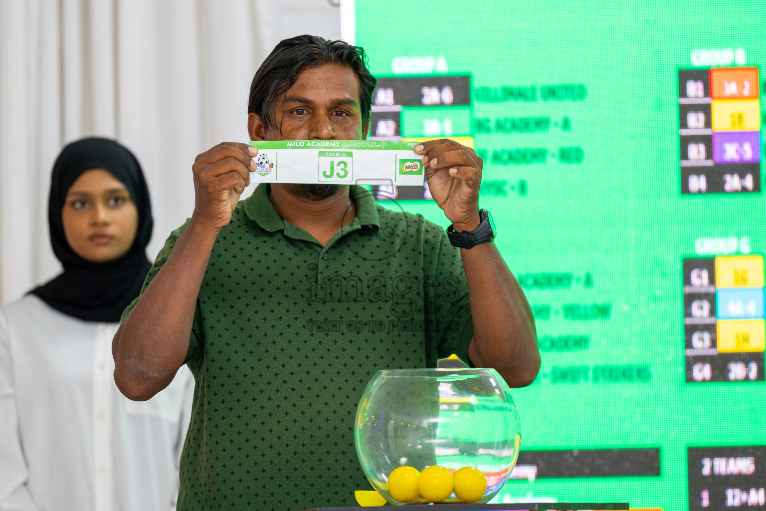 Draw Ceremony of MILO Academy Championship 2025 (U-12) was held at Manhattan Business Hotel in Male', Maldives on Monday, 28th April 2025. 
Photos: Ismail Thoriq / images.mv