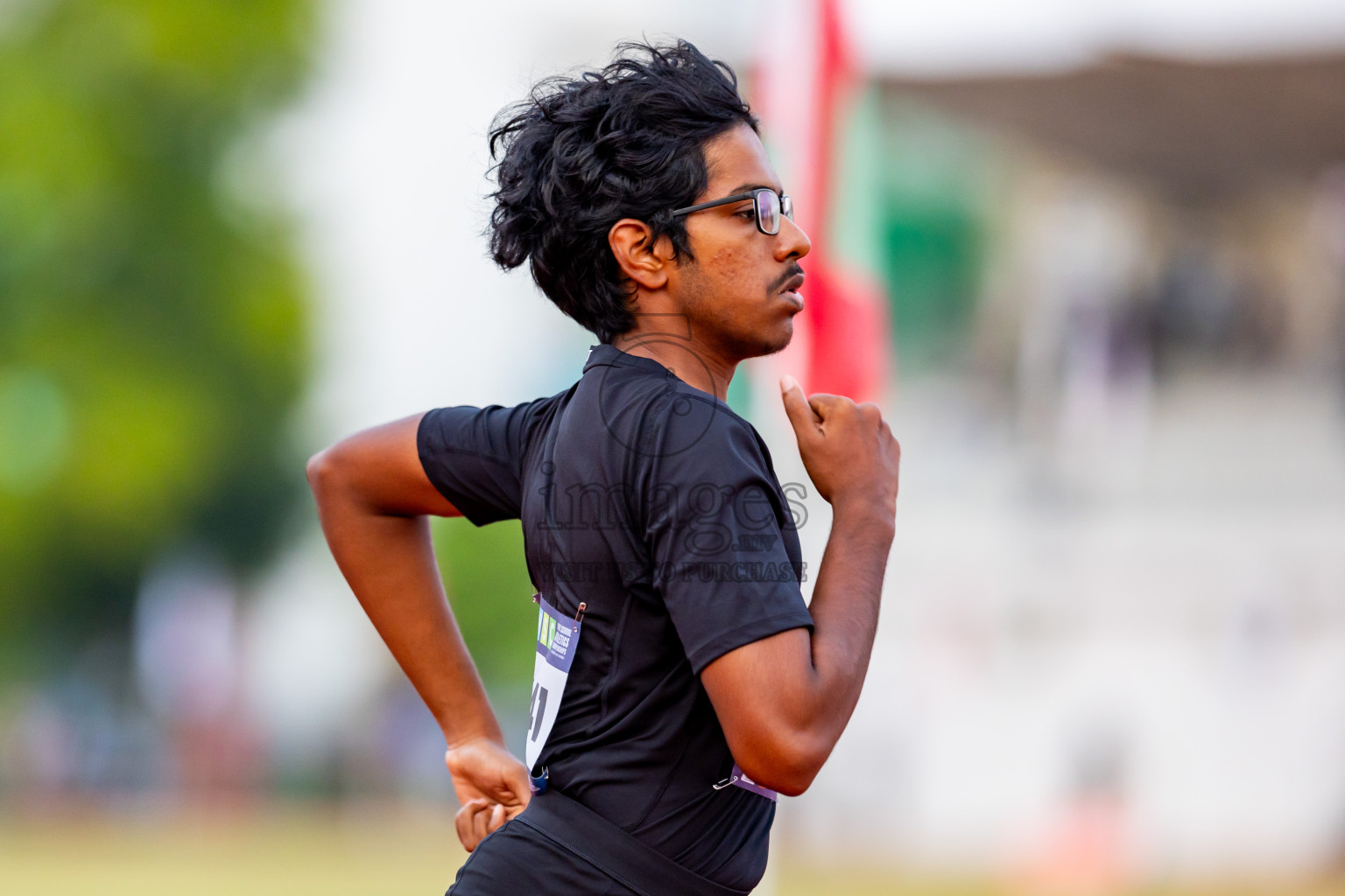 Day 5 of MWSC Interschool Athletics Championships 2024 held in Hulhumale Running Track, Hulhumale, Maldives on Wednesday, 13th November 2024. Photos by: Nausham Waheed / Images.mv