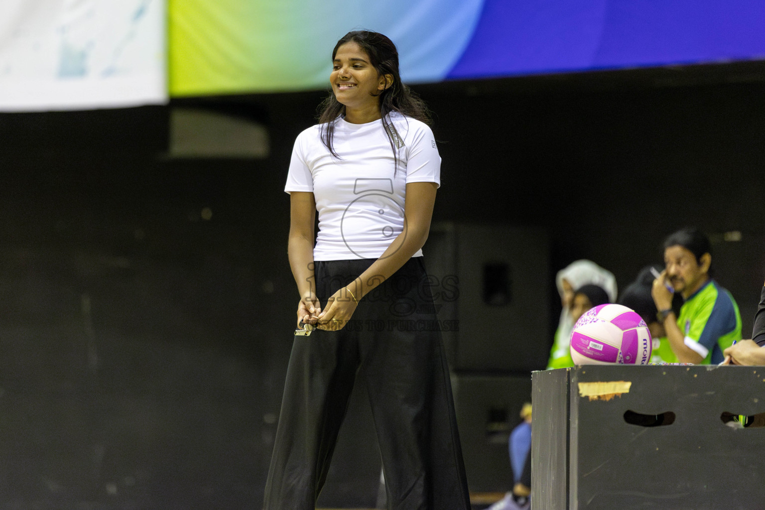 FIONTI A Team vs High flyers in Day 2 of 3rd Junior Championship - Netball association of Maldives, held at Social Center on Monday 20th January 2025 . Photos by Shuu Abdul Sattar