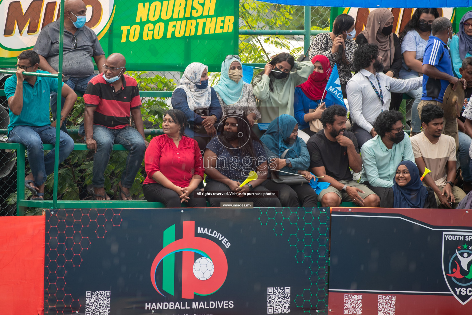 Final of Milo 6th Inter Office Handball Tournament 2022 - Photos by Nausham Waheed & Hassan Simah