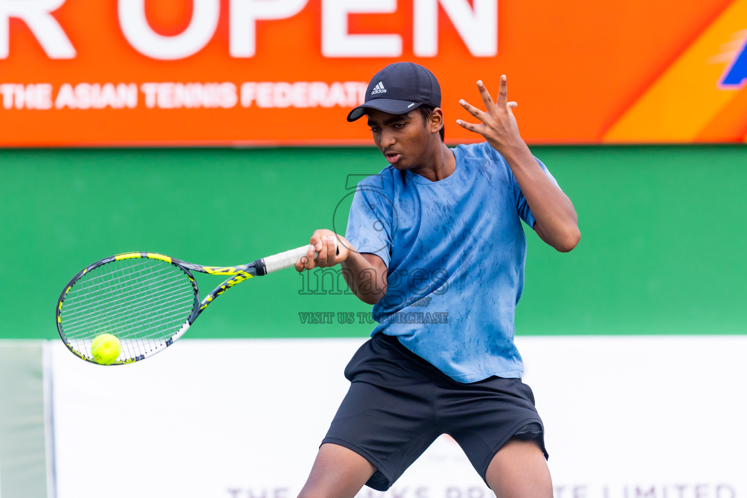 Day 2 of ATF Maldives Junior Open Tennis was held in Male' Tennis Court, Male', Maldives on Tuesday, 10th December 2024. Photos: Nausham Waheed / images.mv