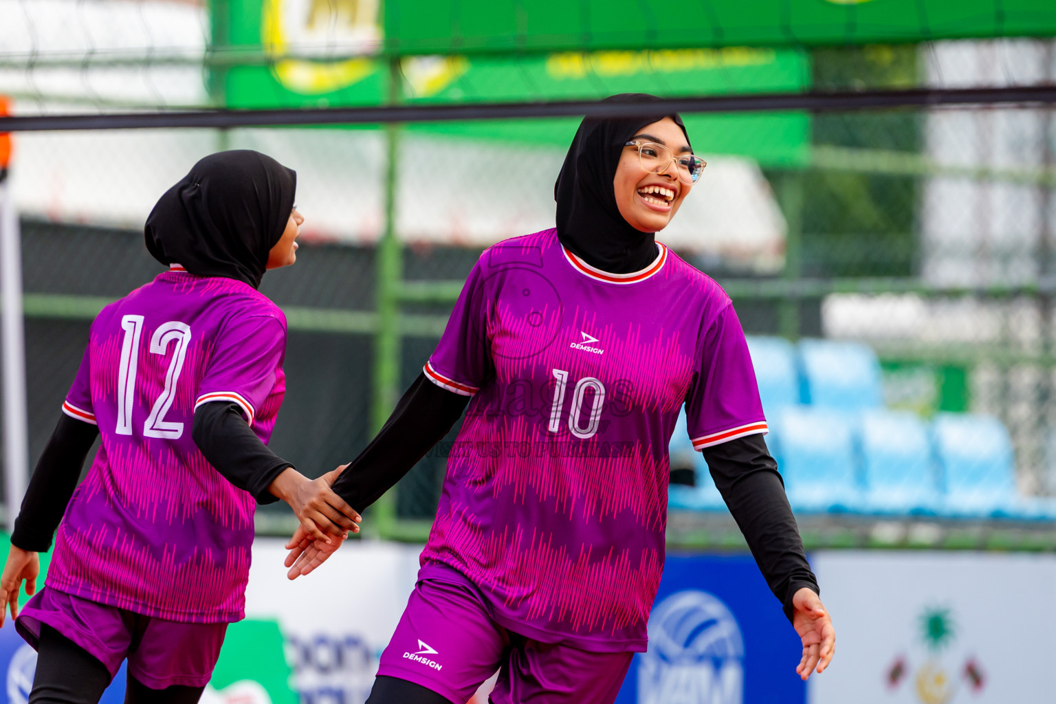 City Sports Club vs Alma Sports Club in Milo National Junior Volleyball Championship 2025 Day 4 was held on Tuesday, 25th November 2025 at Ekuveni Turf Court Male', Maldives. Photos: Nausham Waheed / images.mv