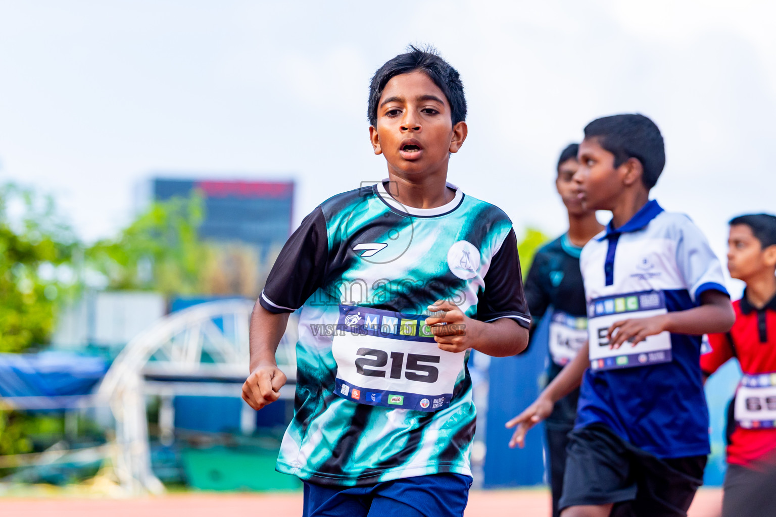 Day 3 of MWSC Interschool Athletics Championships 2024 held in Hulhumale Running Track, Hulhumale, Maldives on Monday, 11th November 2024. Photos by:  Nausham Waheed / Images.mv