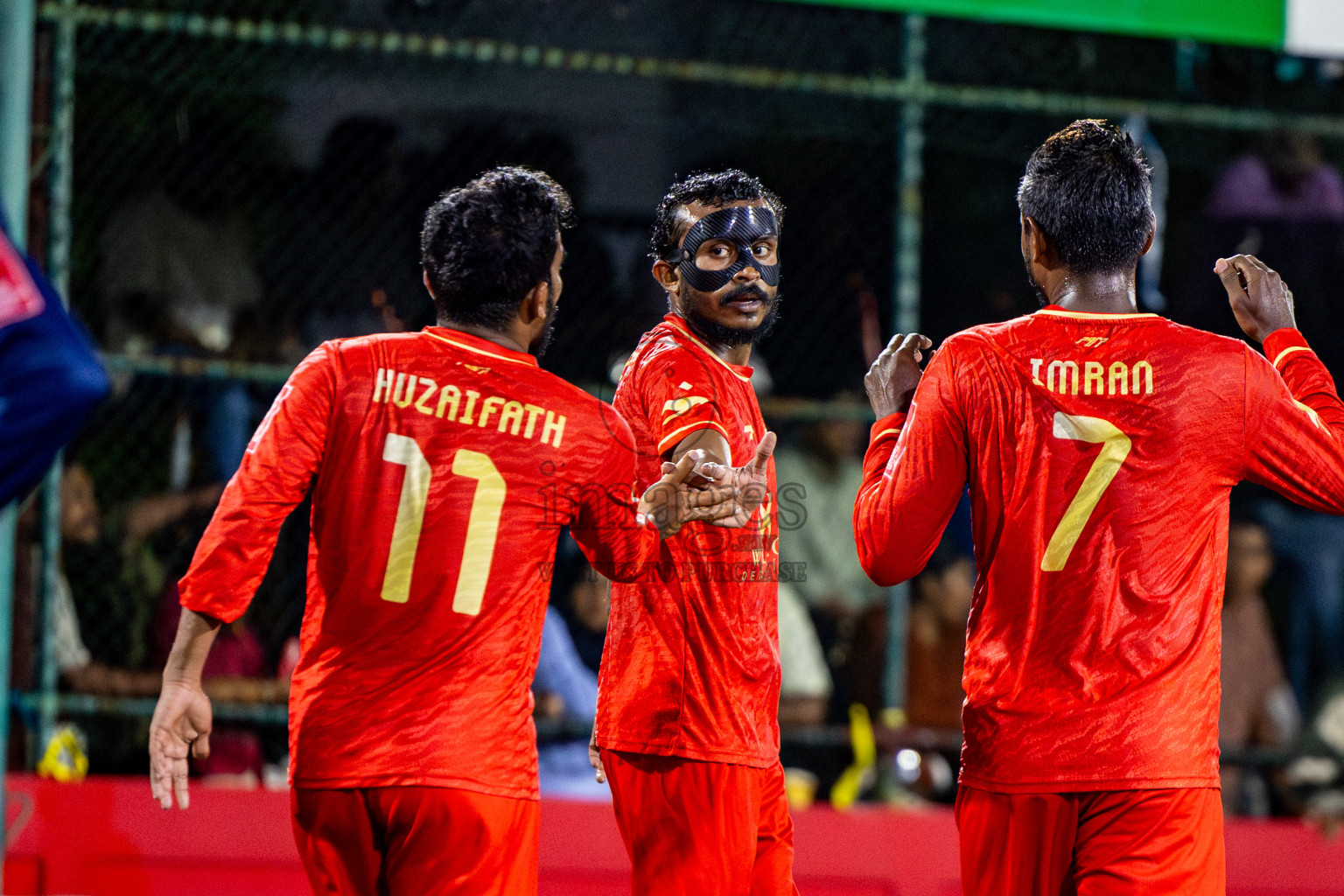GA Villingili vs GA Dhevvadhoo in Zone round Day 28 of Golden Futsal Challenge 2025 was held on Saturday , 1st February 2025, in Hulhumale', Maldives. Photos: Nausham Waheed / images.mv