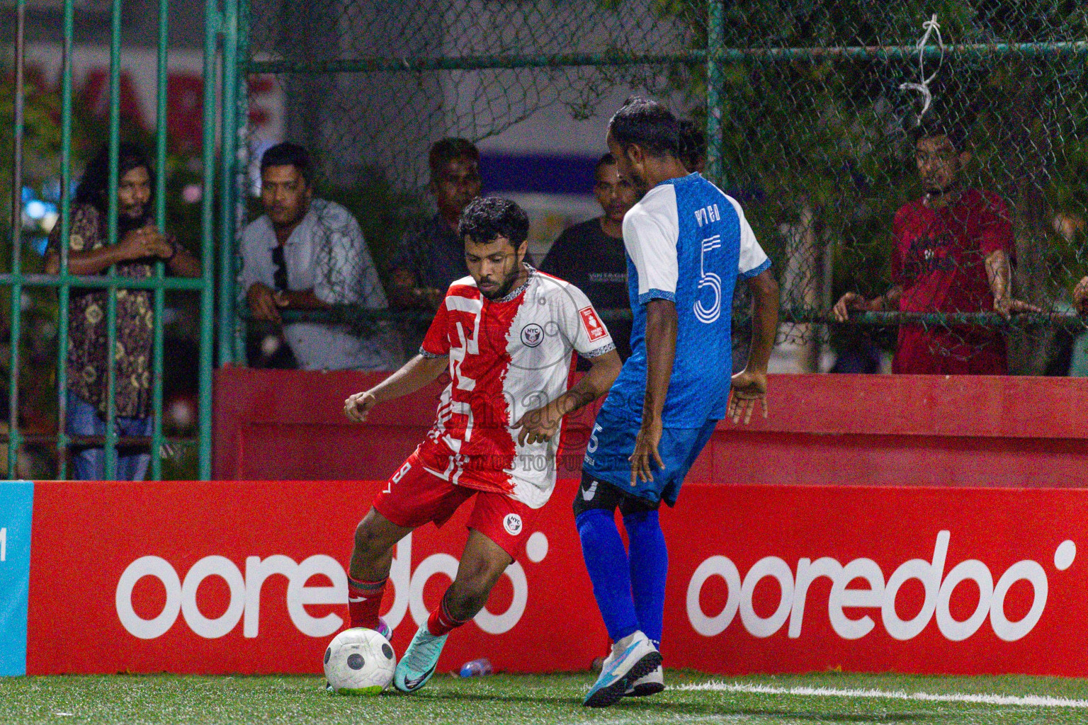 M Mulak vs M Naalaafshi on Day 34 of Golden Futsal Challenge 2024 was held on Monday, 19th February 2024, in Hulhumale', Maldives
Photos: Ismail Thoriq / images.mv