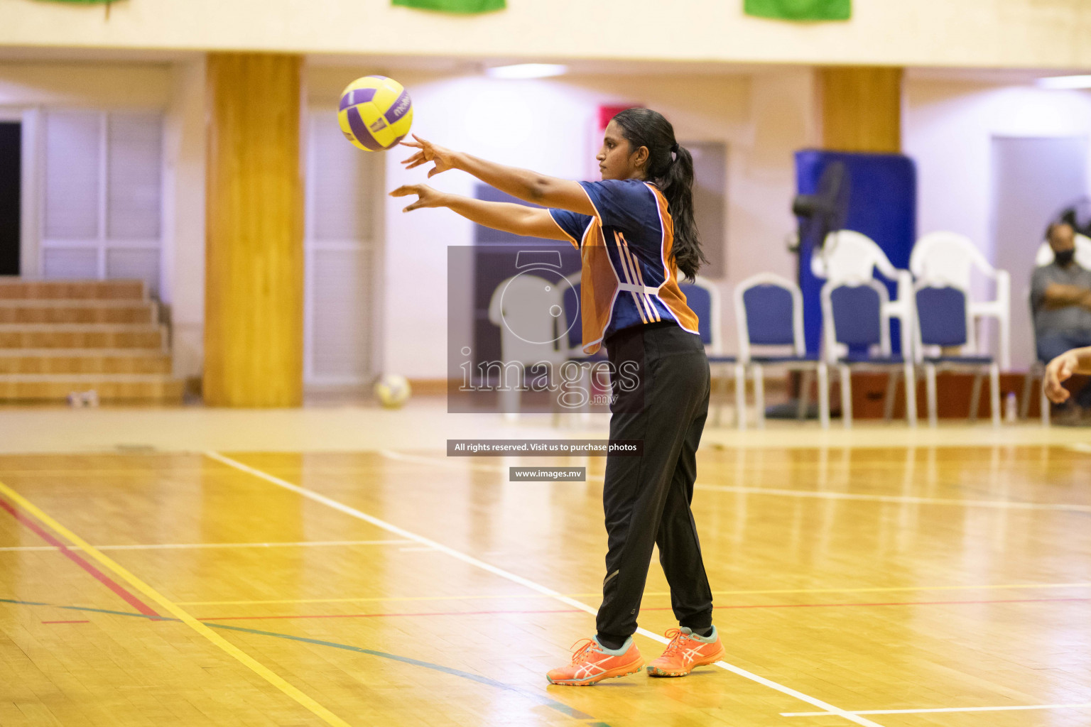 Milo National Netball Tournament 1st December 2021 at Social Center Indoor Court, Male, Maldives. Photos: Maanish/ Images Mv