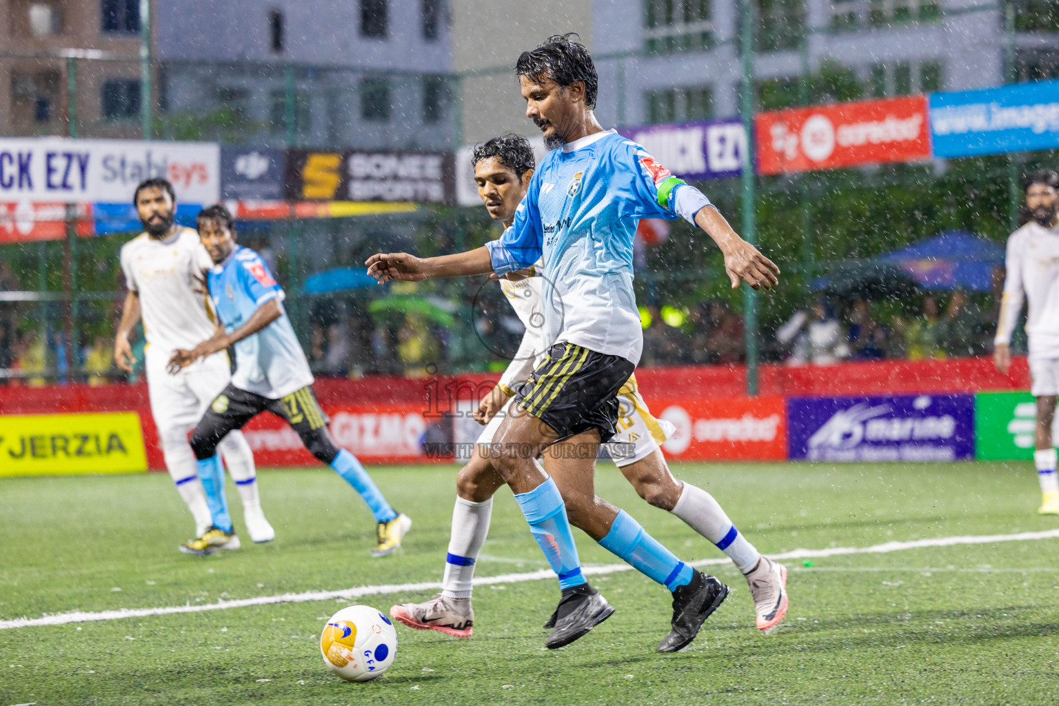 Raa Rasgetheem vs Raa Alifushi  in Day 10 of Golden Futsal Challenge 2025 was held on Tuesday, 14th January 2025, in Hulhumale', Maldives Photos: Shuu Abdul Sattar / images.mv