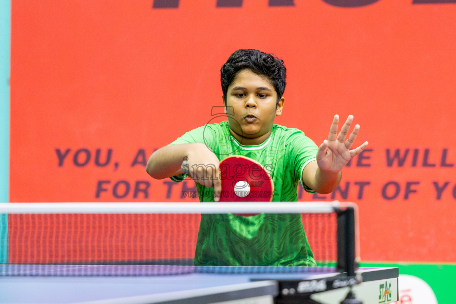 Day 5 of Interschool Table Tennis Tournament 2025 held at Male' TT Hall, Male', Maldives on Monday, 19th May 2025.
Photos By: Ismail Thoriq / images.mv