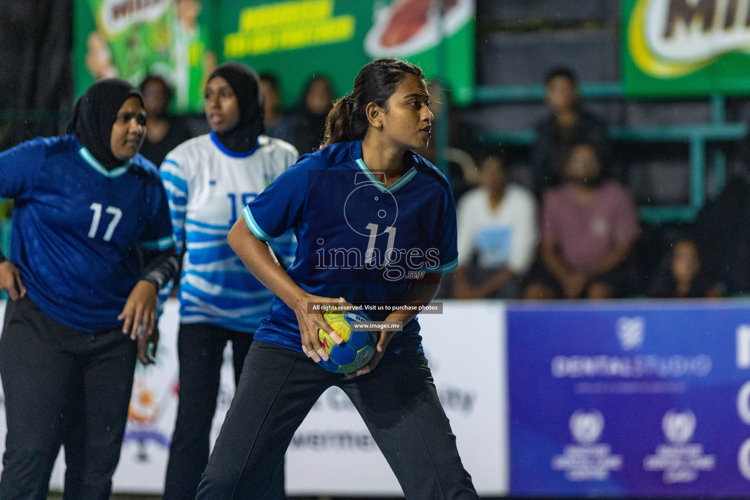 Quarter Final of 7th Inter-Office/Company Handball Tournament 2023, held in Handball ground, Male', Maldives on Friday, 20th October 2023 Photos: Nausham Waheed/ Images.mv