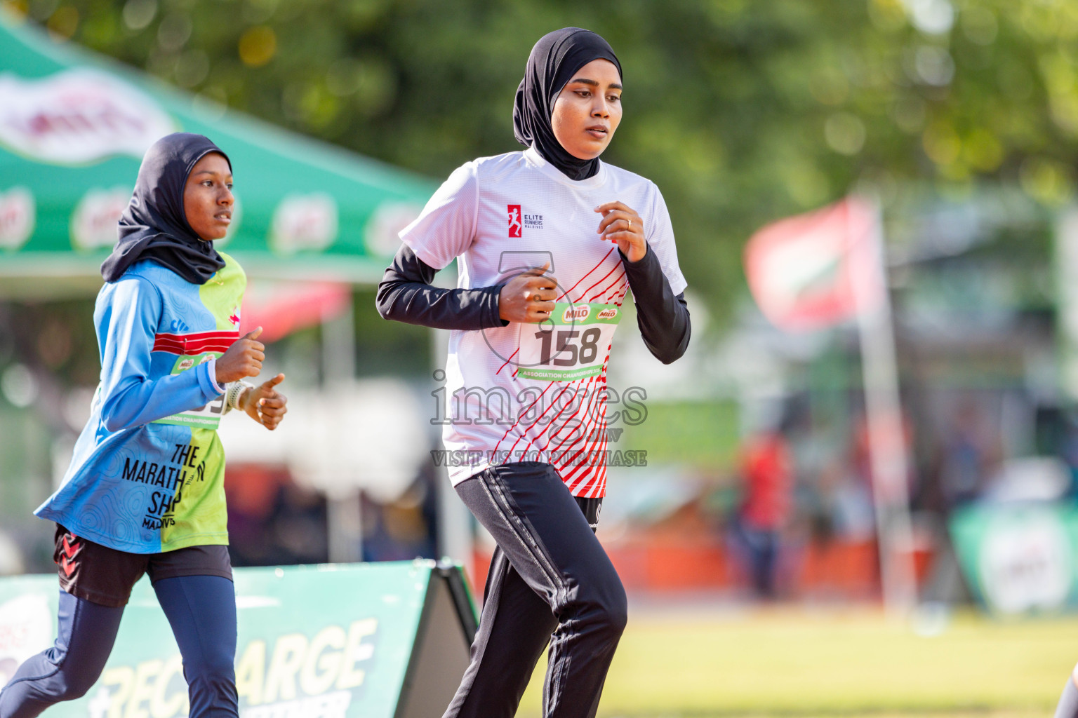 Day 2 of 12th Milo Association Championships was held in Ekuveni Track at Male', Maldives on Friday, 25th April 2025. 
Photos: Hassan Simah / images.mv