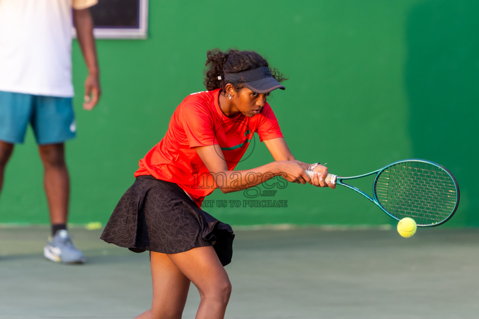 Day 4 of ATF Maldives Junior Open Tennis was held in Male' Tennis Court, Male', Maldives on Thursday, 12th December 2024. Photos: Nausham Waheed/ images.mv