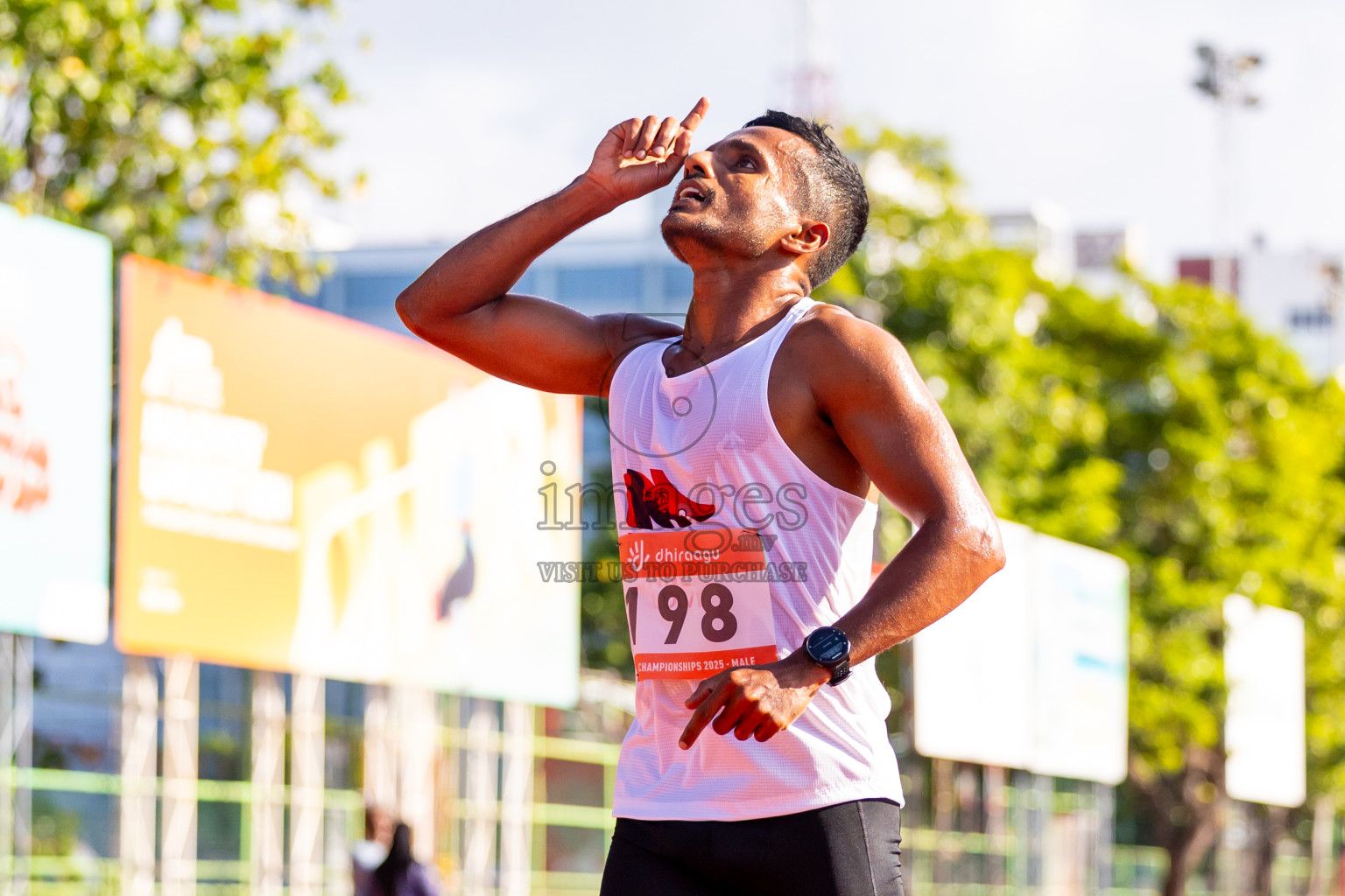 Day 3 of National Athletics Championship 2025 was held at Ekuveni Running Ground in Male', Maldives on Saturday, 16th August 2025. Photos: Nausham Waheed / images.mv