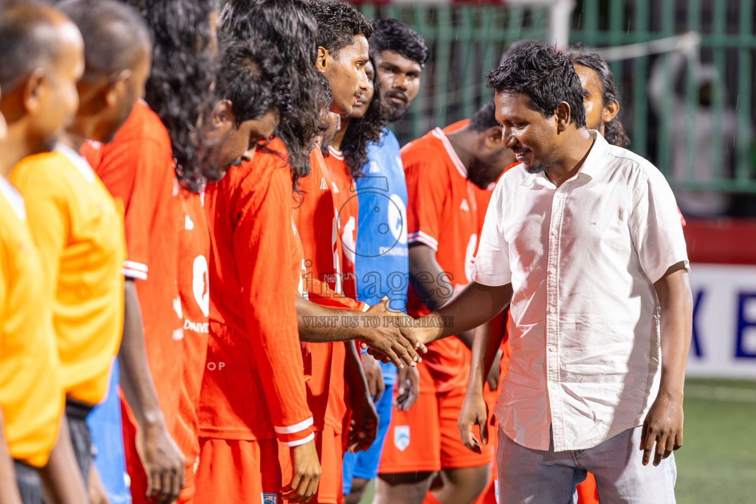 Th Gaadhiffushi vs Th Hirilandhoo  in Day 6 of Golden Futsal Challenge 2025 on Friday, 6th January 2025, in Hulhumale', Maldives
Photos: Ismail Thoriq / images.mv