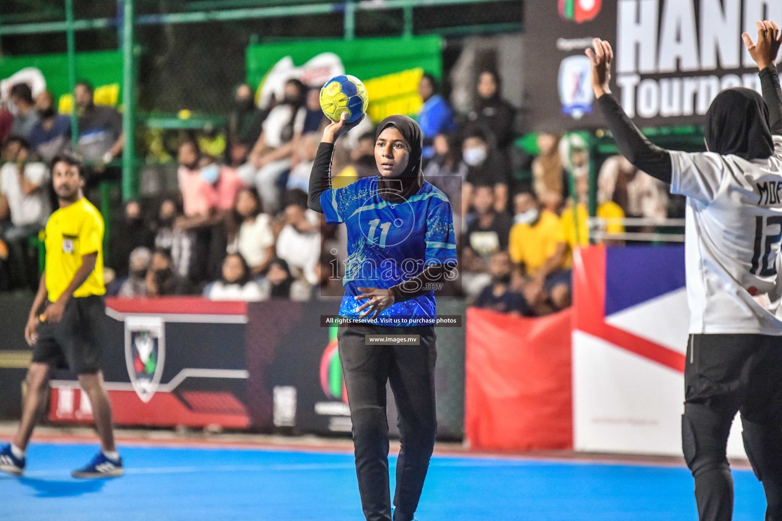 Day 16 of Milo 6th Inter Office Handball Tournament 2022 - Photos by Nausham Waheed