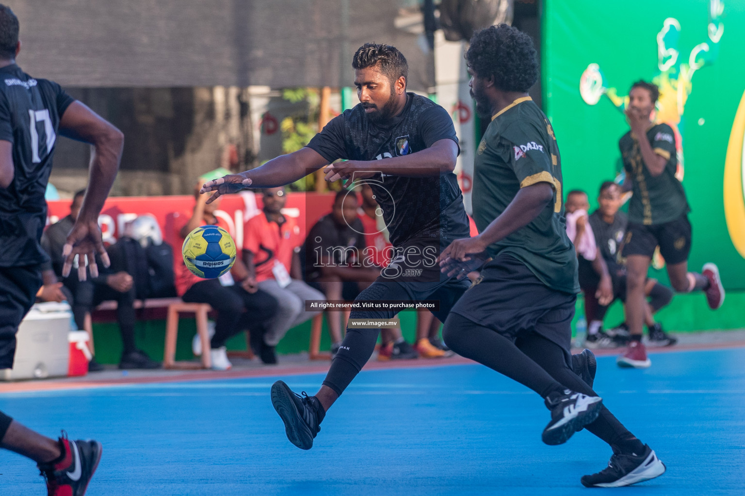 Day 5 of 6th MILO Handball Maldives Championship 2023, held in Handball ground, Male', Maldives on Friday, 24th May 2023 Photos: Shuu Abdul Sattar/ Images.mv