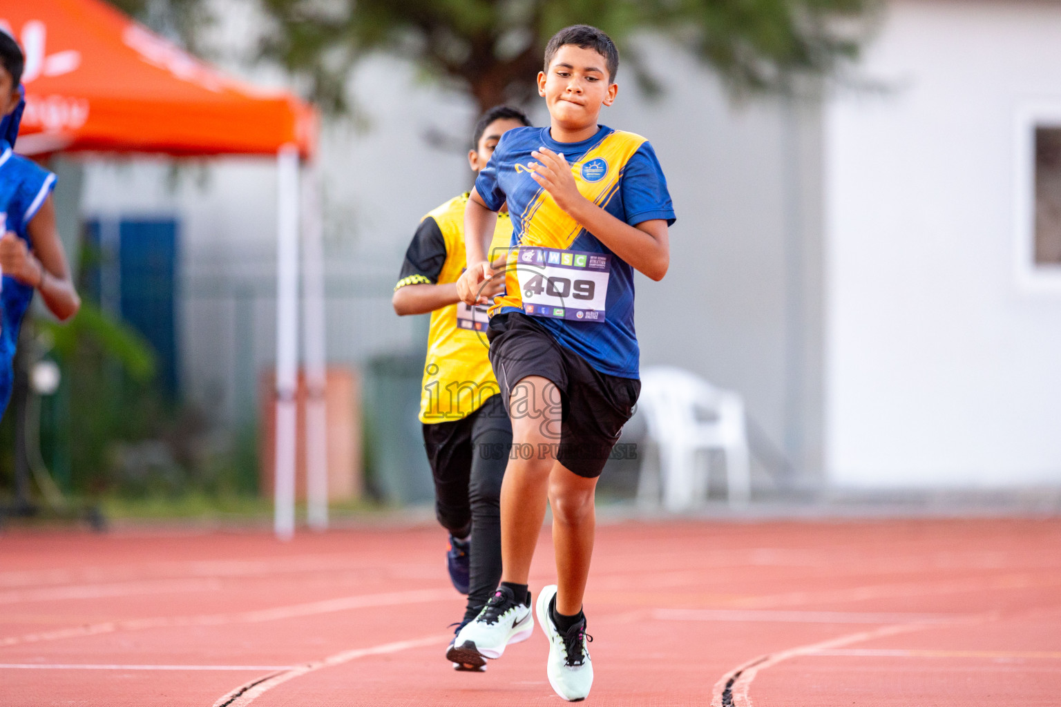 Day 1 of MWSC Interschool Athletics Championships 2024 held in Hulhumale Running Track, Hulhumale, Maldives on Saturday, 9th November 2024. Photos by: Ismail Thoriq / Images.mv