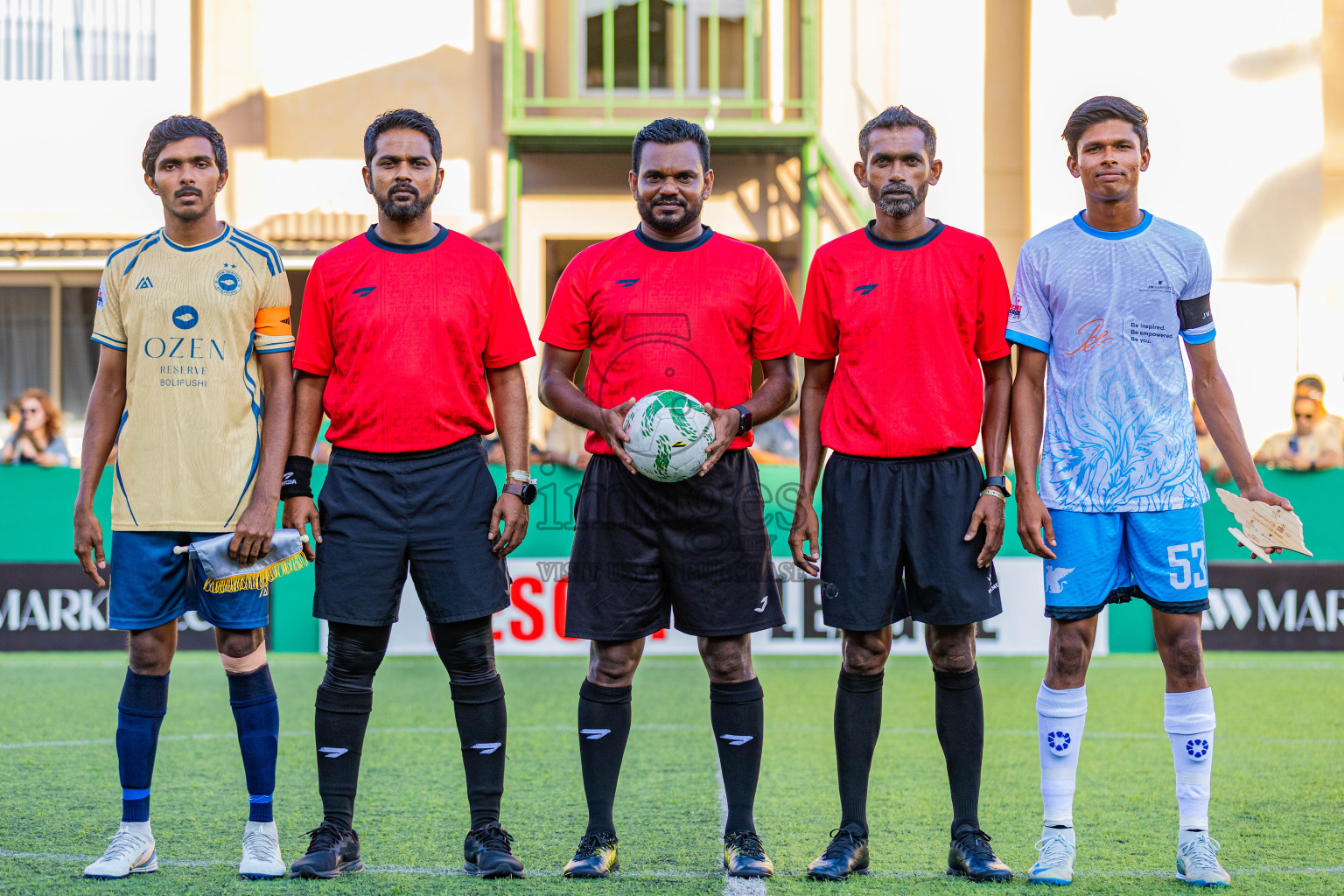 Ozen Bolifushi vs JW Marriott in Resort League 2025 (South Male Zone) day 9 was held on Monday, 6th October 2025 in Crossroads's Maldives, Photos: Areef Adam / images.mv