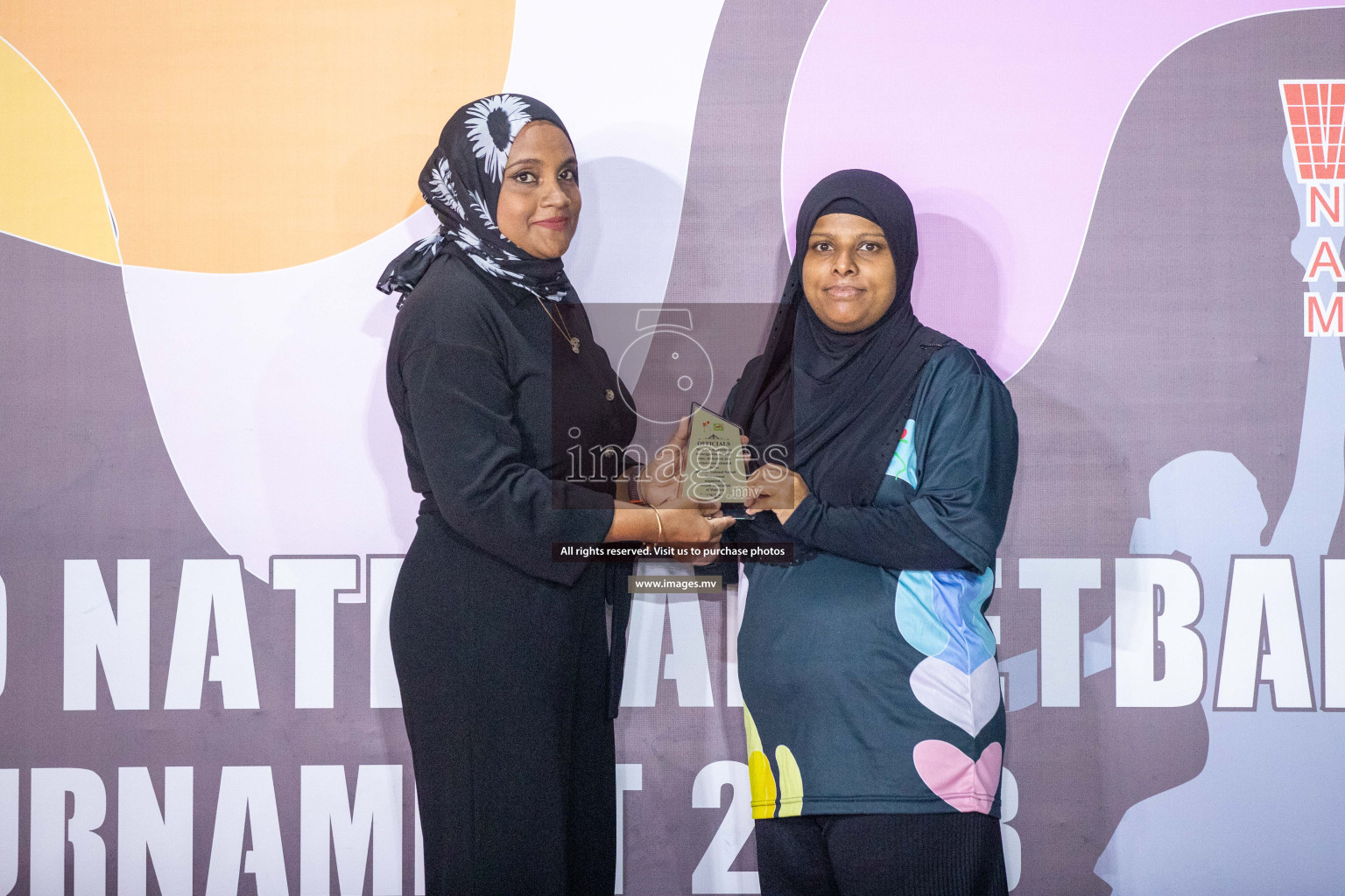 Final of 20th Milo National Netball Tournament 2023, held in Synthetic Netball Court, Male', Maldives on 11th June 2023 Photos: Nausham Waheed/ Images.mv