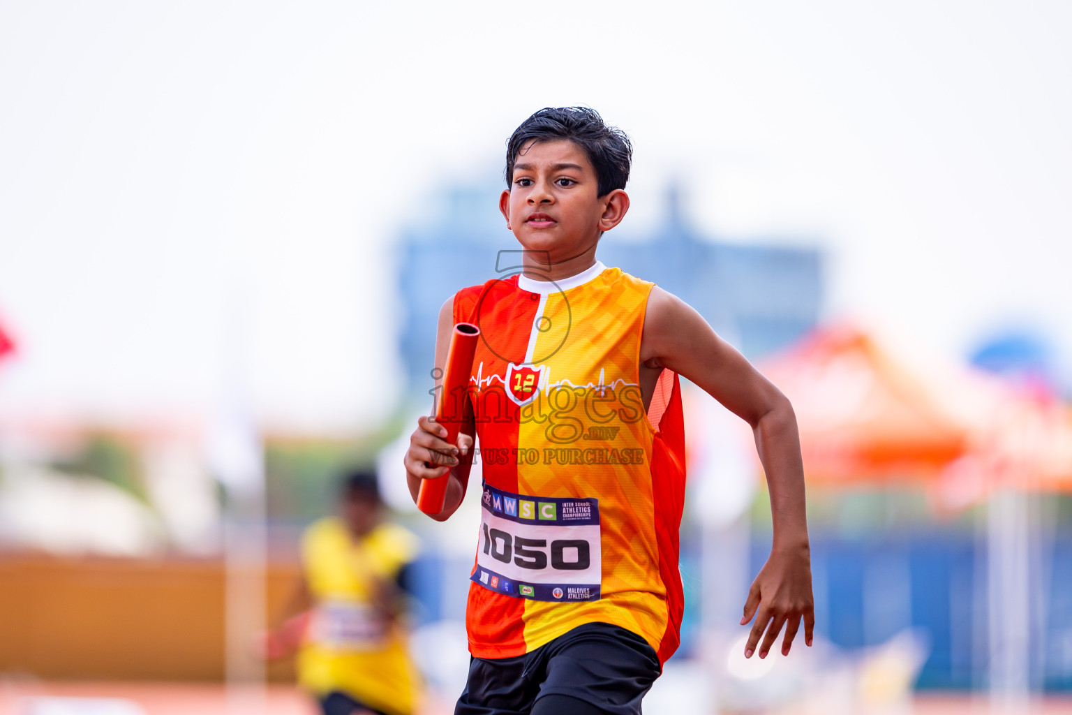 Day 5 of MWSC Interschool Athletics Championships 2024 held in Hulhumale Running Track, Hulhumale, Maldives on Wednesday, 13th November 2024. Photos by: Nausham Waheed / Images.mv