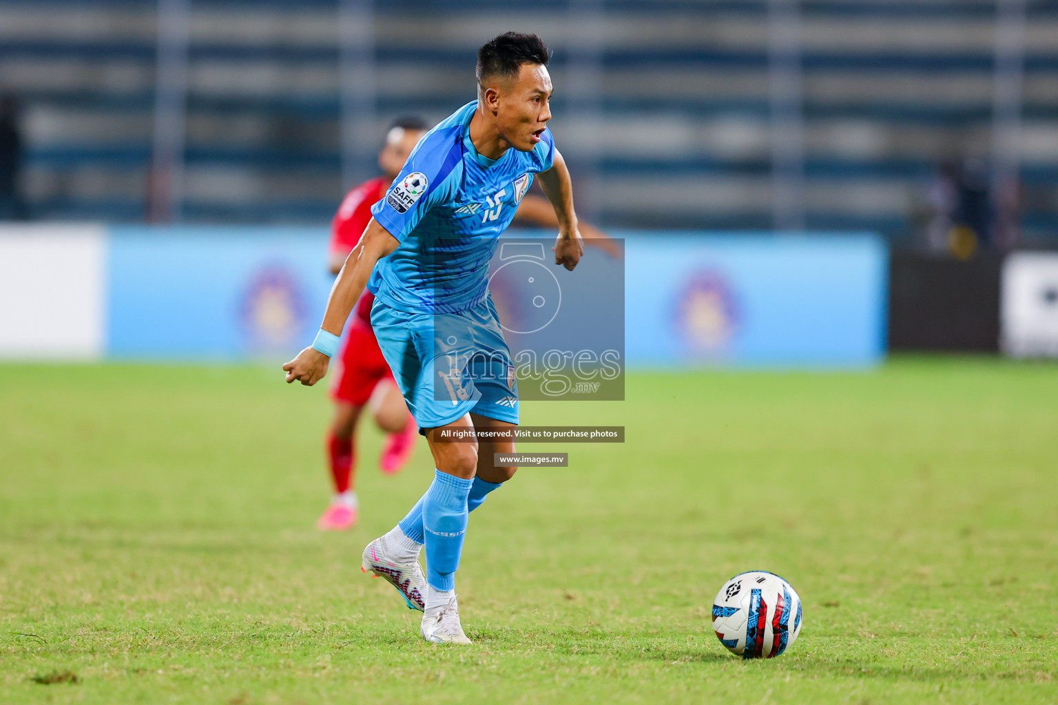 Lebanon vs India in the Semi-final of SAFF Championship 2023 held in Sree Kanteerava Stadium, Bengaluru, India, on Saturday, 1st July 2023. Photos: Nausham Waheed, Hassan Simah / images.mv