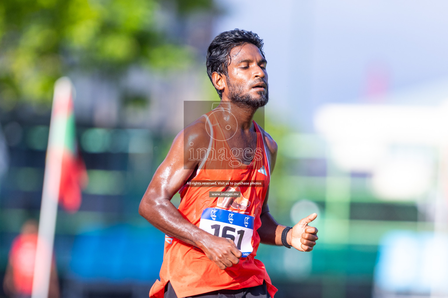 Day 2 of National Athletics Championship 2023 was held in Ekuveni Track at Male', Maldives on Saturday, 25th November 2023. Photos: Nausham Waheed / images.mv