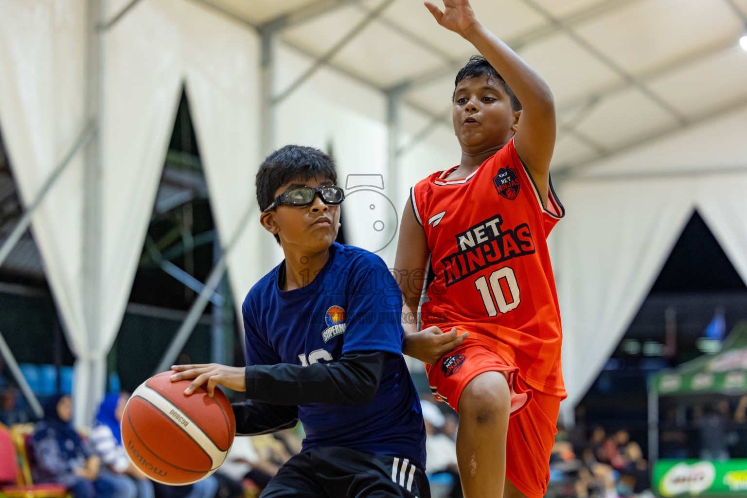 Milo 5 x 5 Junior Challenge 2025 - Basketball tournament held in Basketball Training Center, Male', Maldives on Thursday, 09th October 2025. 
Photo by: Hassan Simah / Images.mv